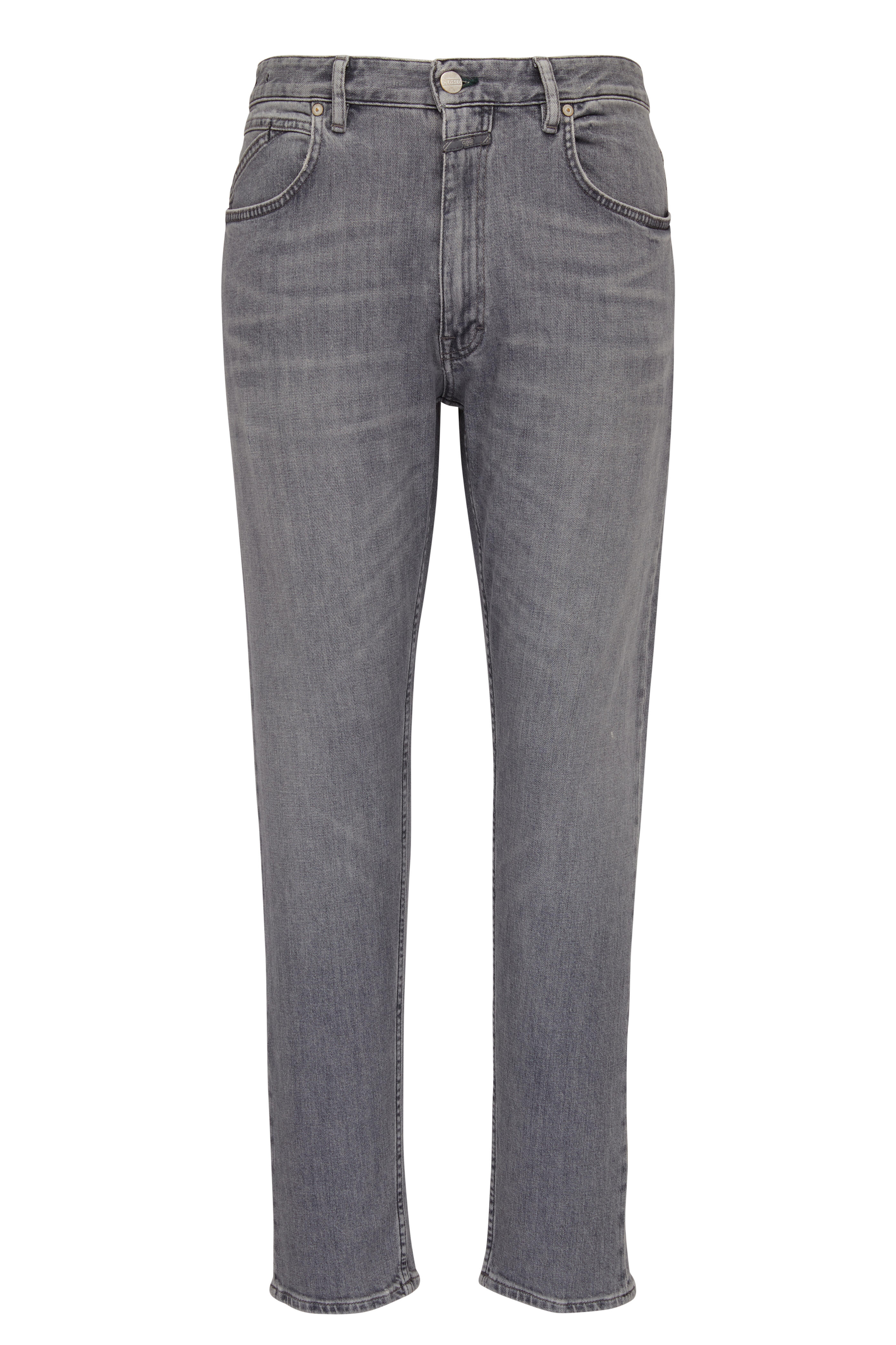 Closed - Cooper Mid Gray Tapered Jean | Mitchell Stores