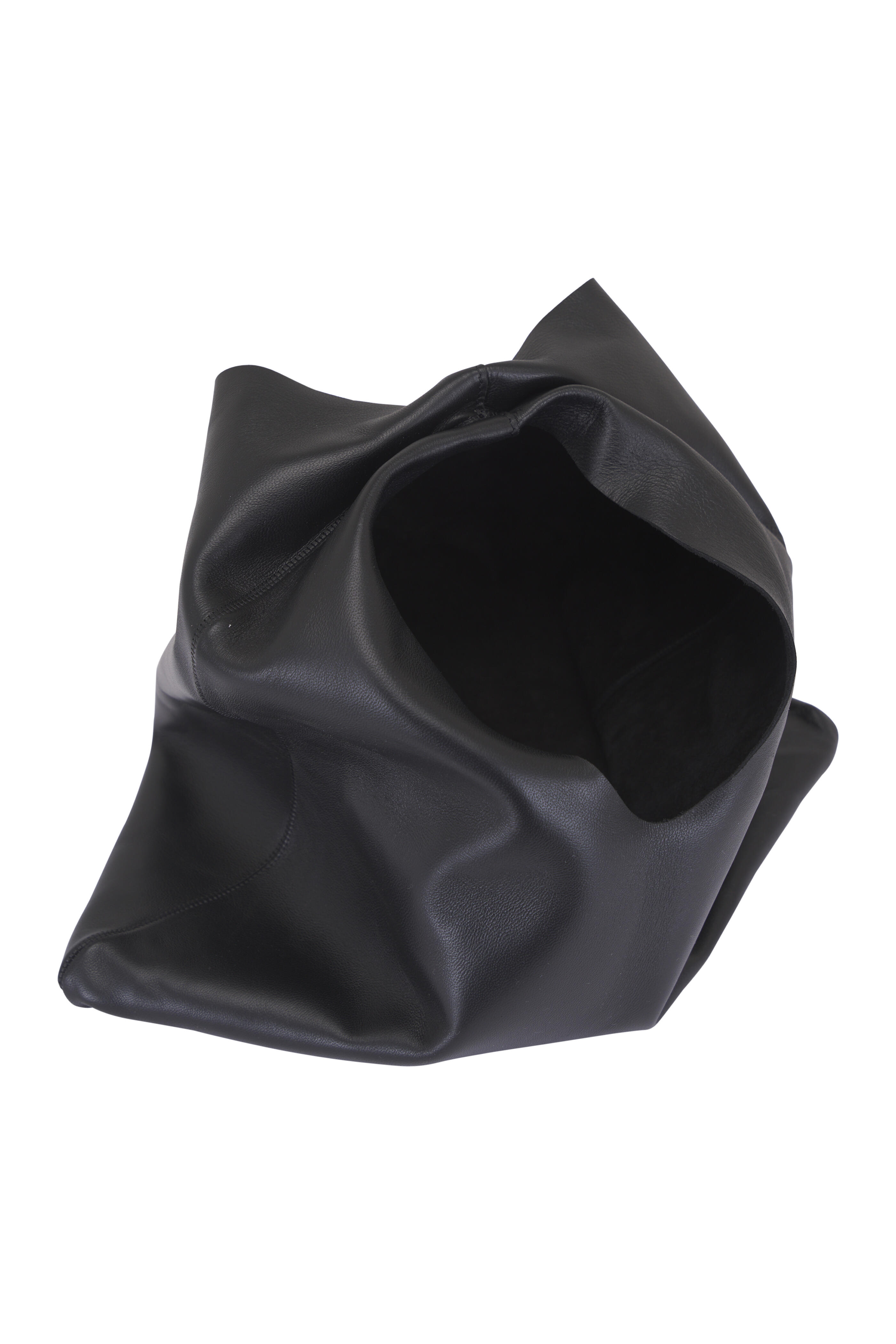 THE ROW ブラック スモール Bindle トートバッグ The Row - Small Black Leather Bindle Bag | Mitchell Stores