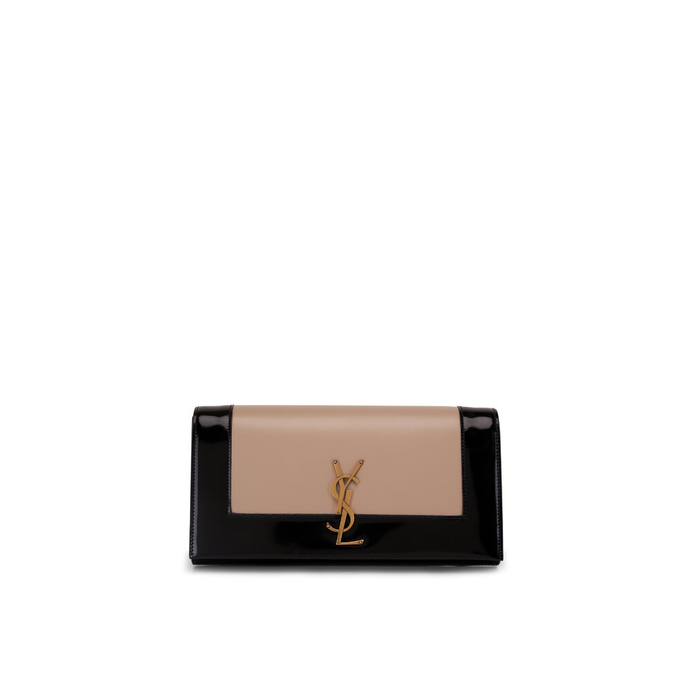 Patent leather clutch bag Louis Vuitton Black in Patent leather