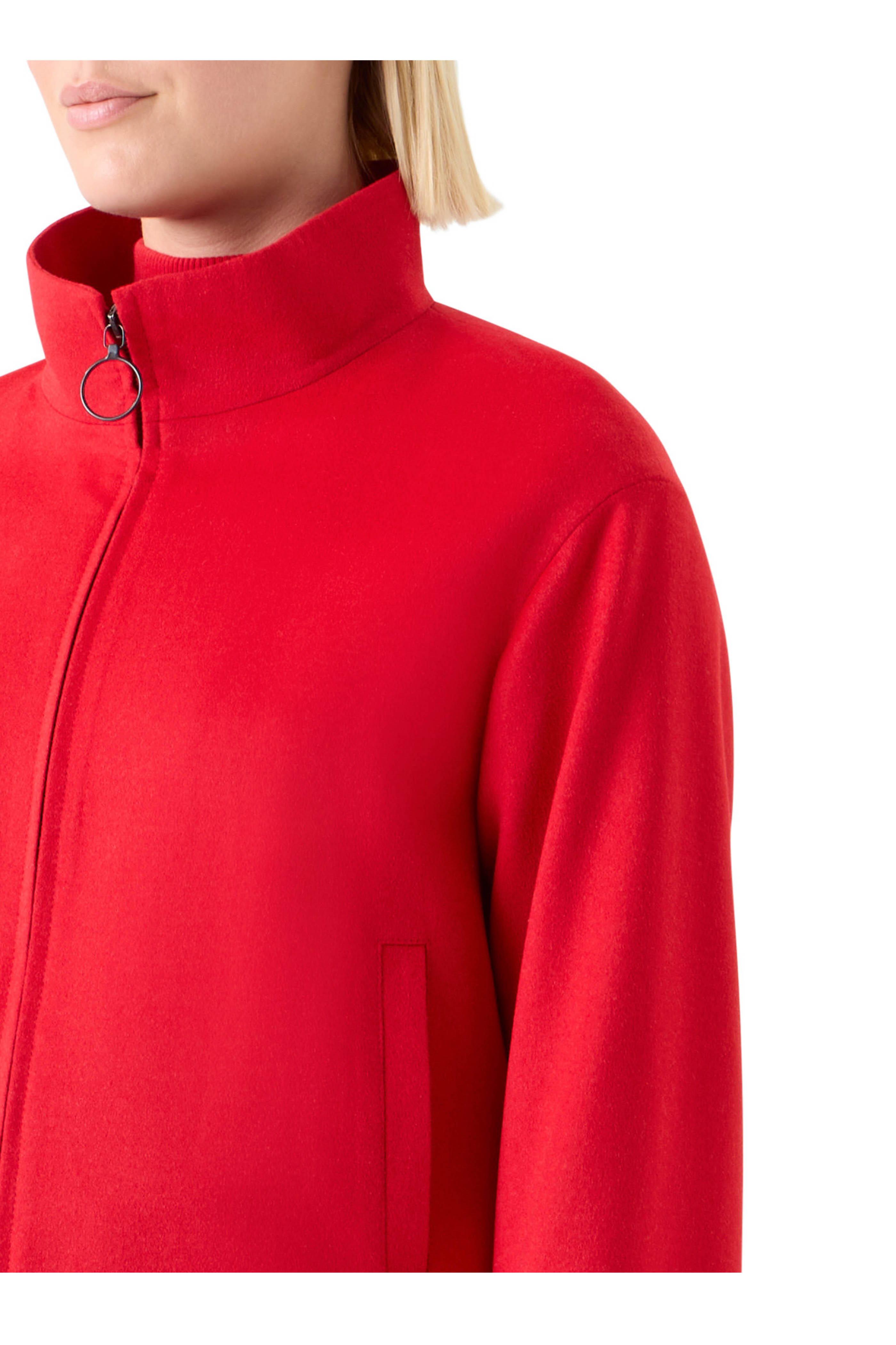 Akris Punto - Vermillion Red Boxy Jacket