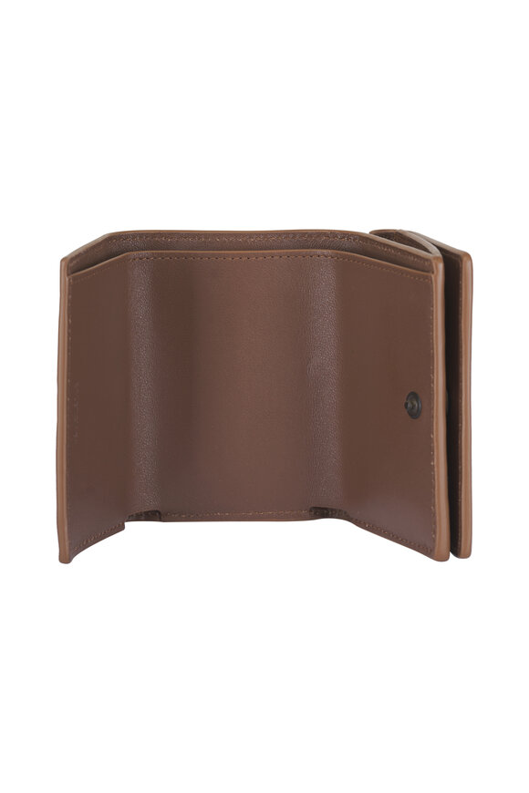 Balenciaga Le City Caramel Vintage Leather Card Holder - view 5