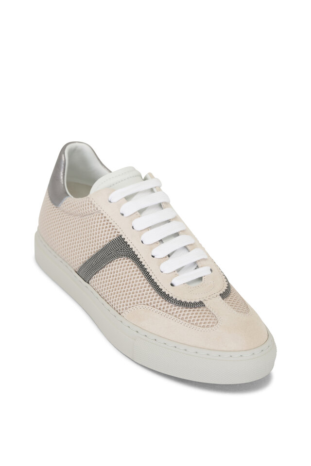 Valentino Garavani - Royco White & Red Cherry Print Low Top