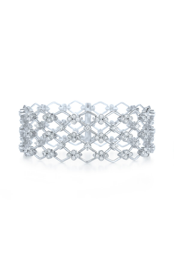 Kwiat - Jasmine White Gold Diamond Bracelet