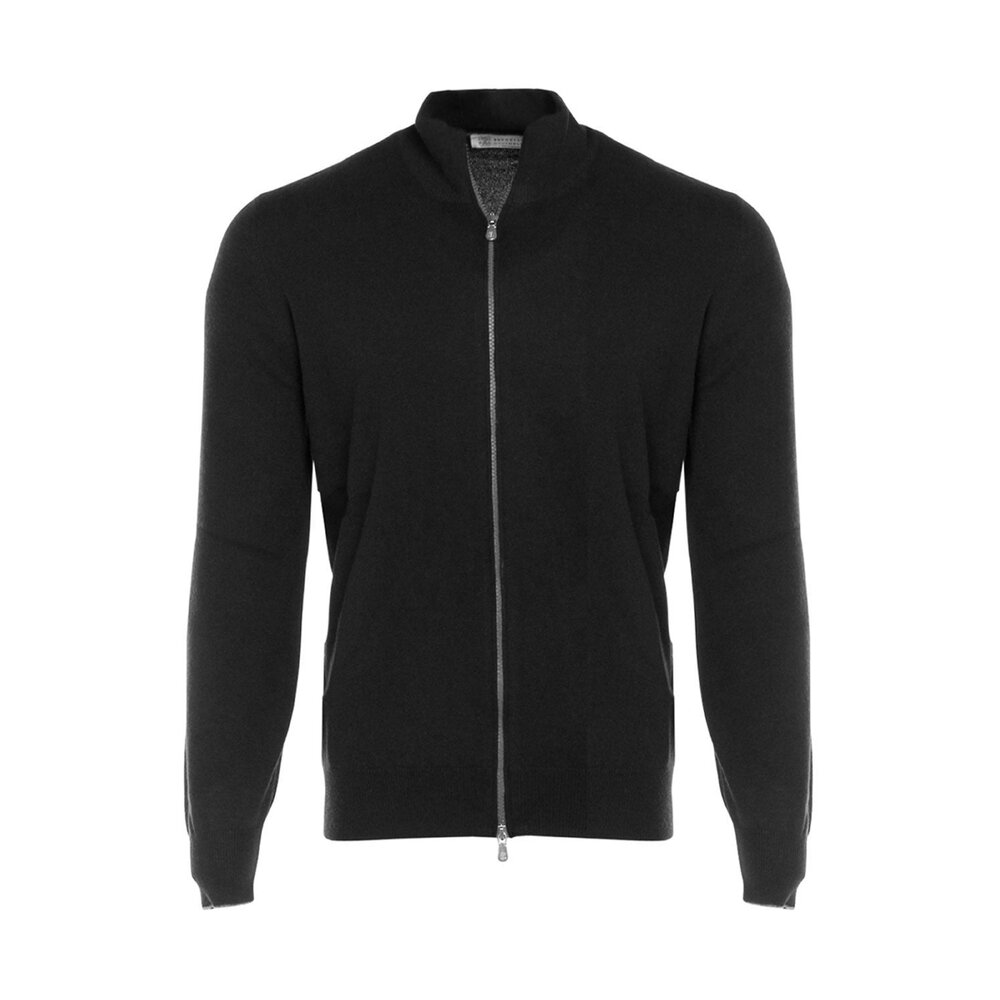 Brunello Cucinelli MZSFG1960C101 関税送料込 Brunello Cucinelli - Gray Full Zip Hoodie | Mitchell Stores