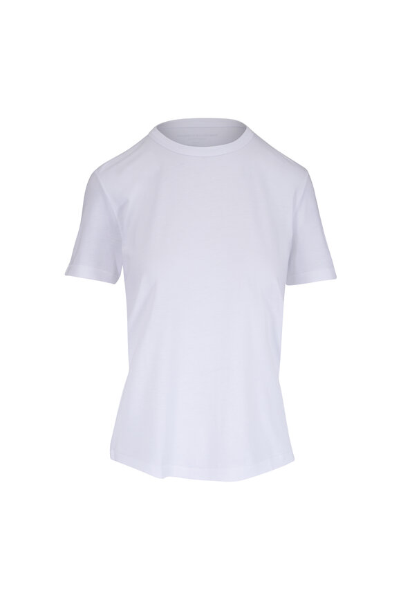 Majestic White Crewneck T-Shirt