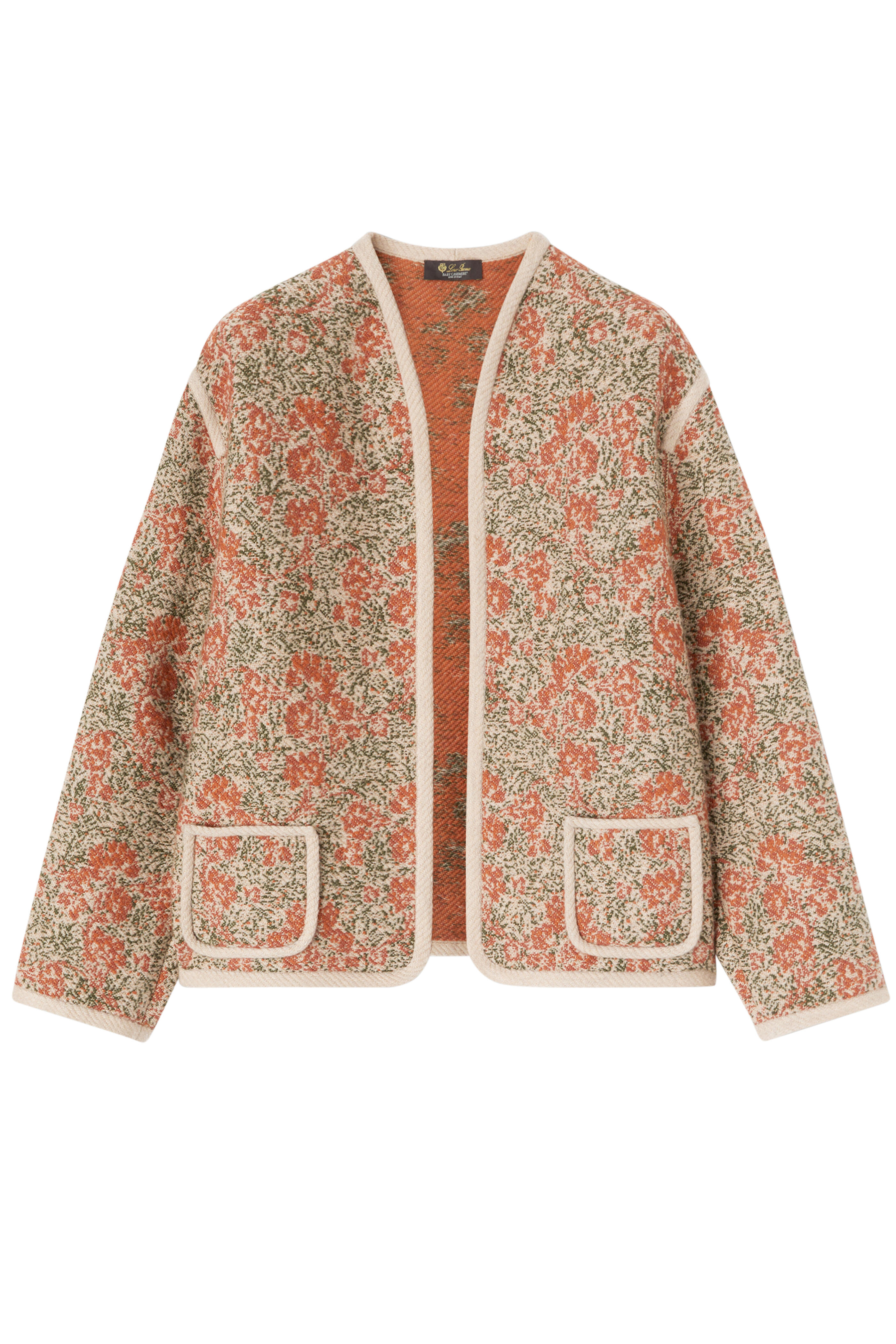 TABARONIcashmere (loro piana yarnカーディガン白 TABARONIcashmere (loro piana yarnカーディガン白の通販 by