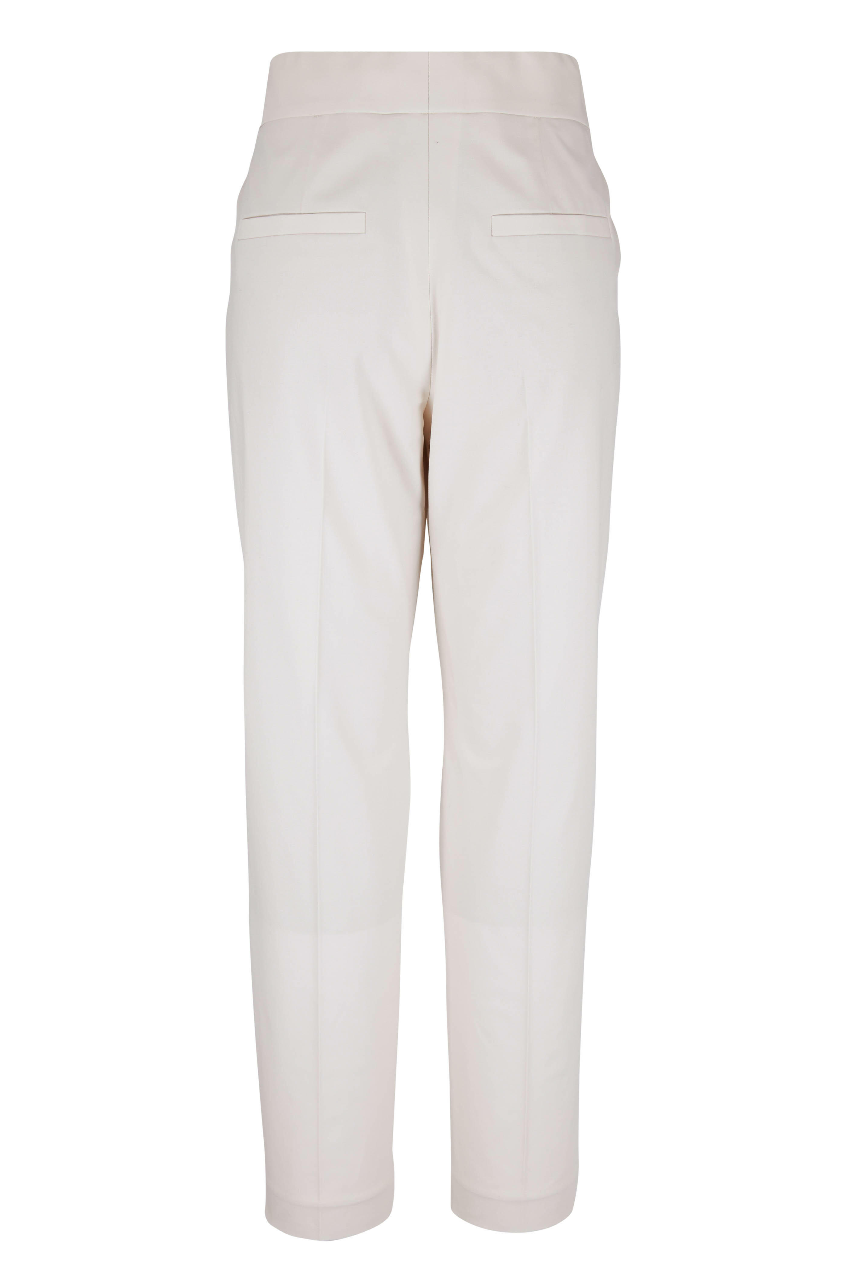 Brunello Cucinelli - Rice Cotton Monili Loop Pant