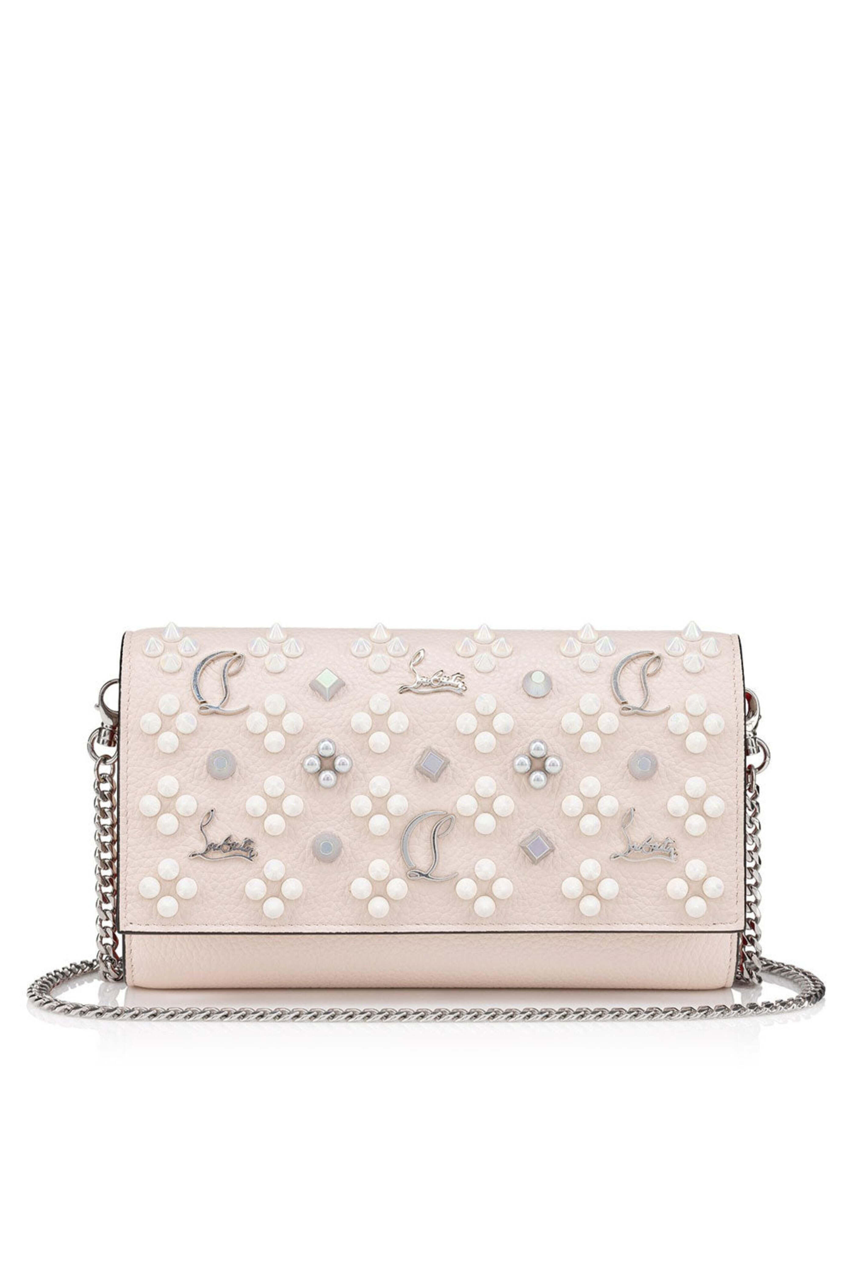 Christian Louboutin - Paloma Wallet on a Chain in Leche