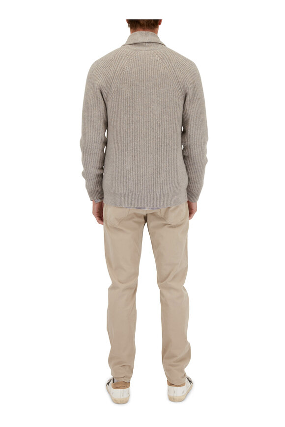 AG Tellis Tan Modern Slim Pant - view 4