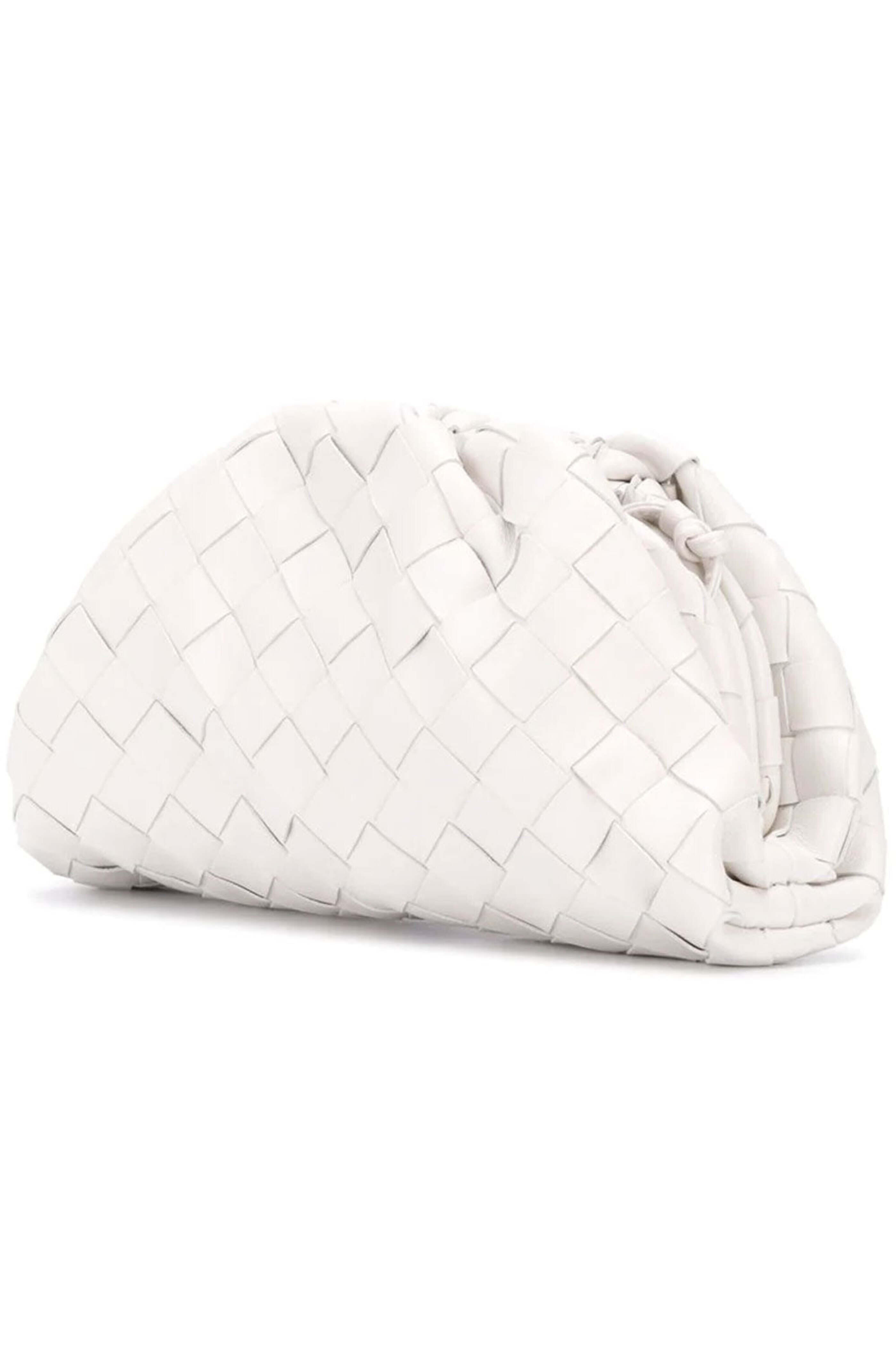 Bottega Veneta - Mini Pouch in Chalk