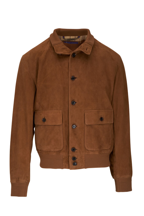 Ralph Lauren Purple Label - Hayworth Suede Jacket