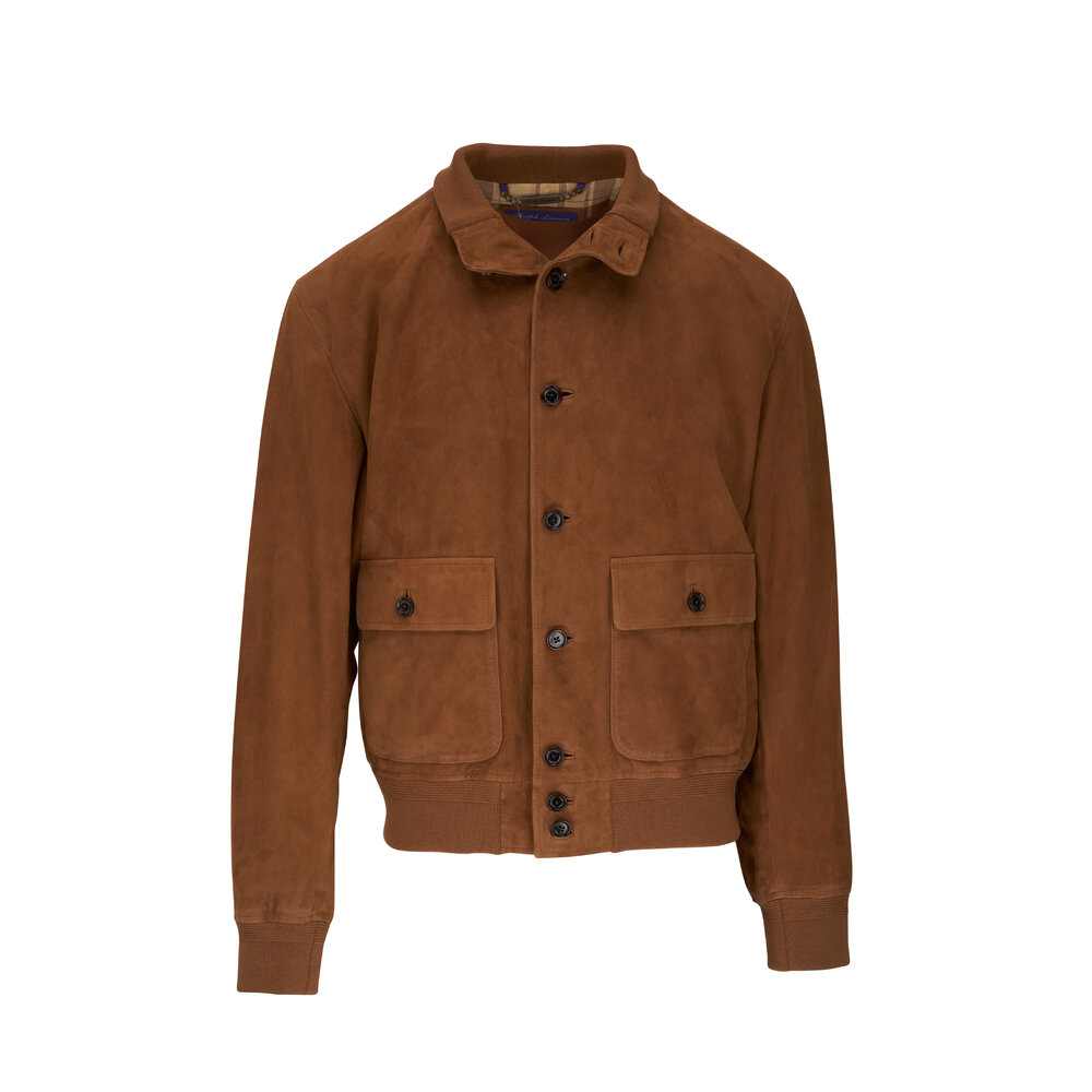 Ralph Lauren Purple Label - Hayworth Suede Jacket