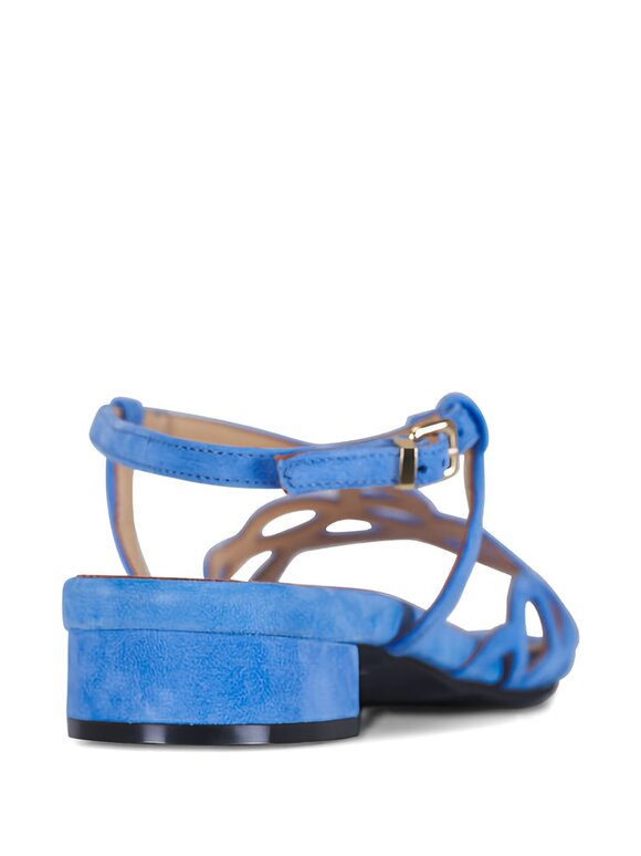 Ron White Brooke Light Blue Suede Sandal - view 5