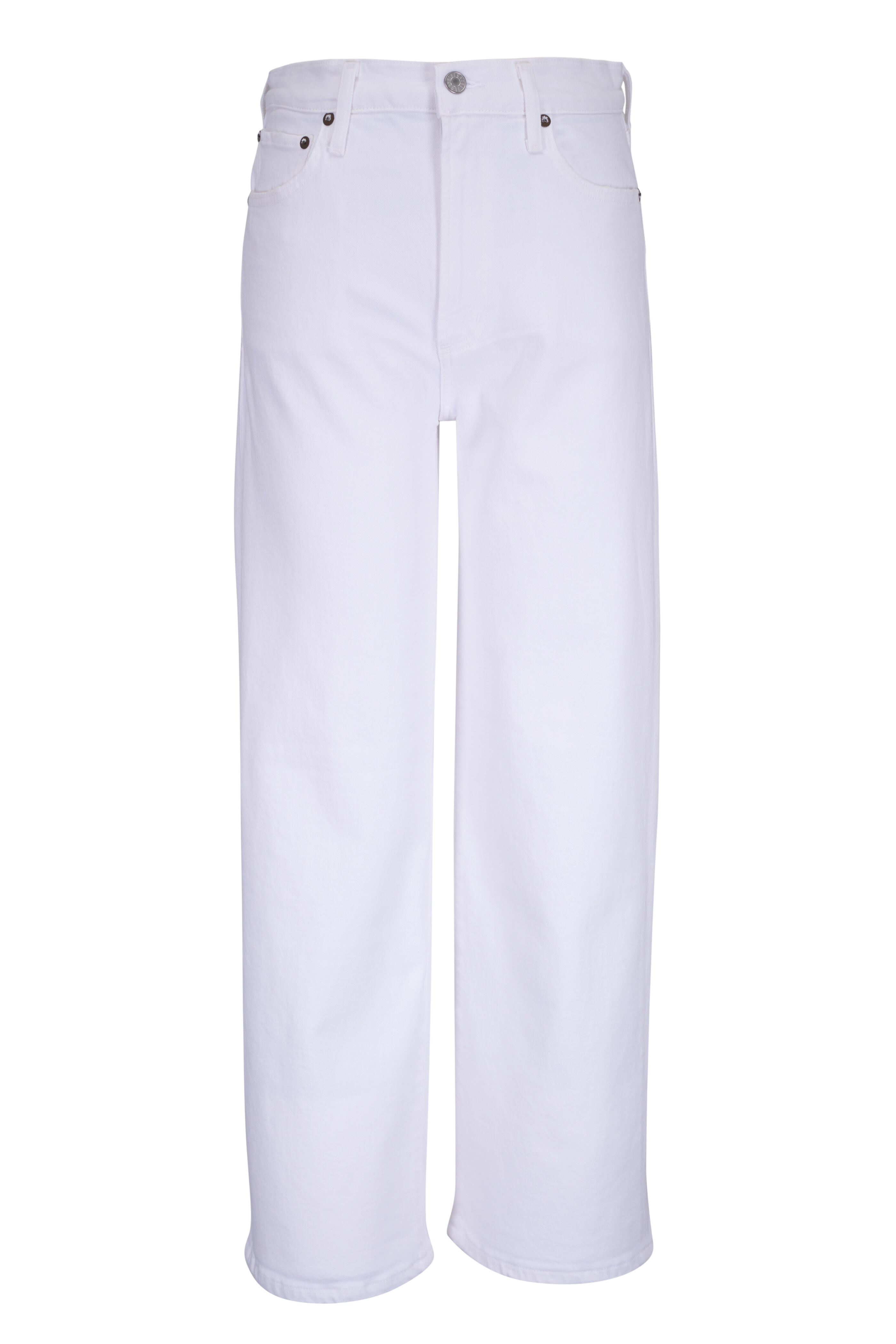Agolde - Harper White Straight Leg Jean