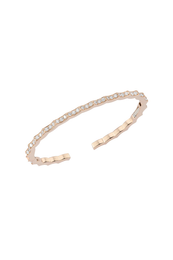 Walters Faith Clive II 18K Rose Gold & Diamond Hinge Bracelet