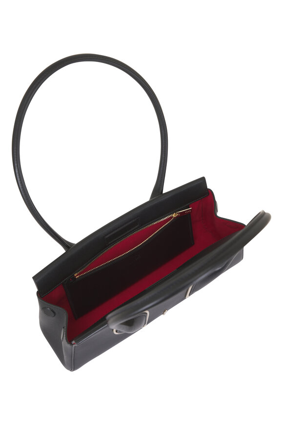 Christian Louboutin Venus Black Leather Shoulder Bag - view 5
