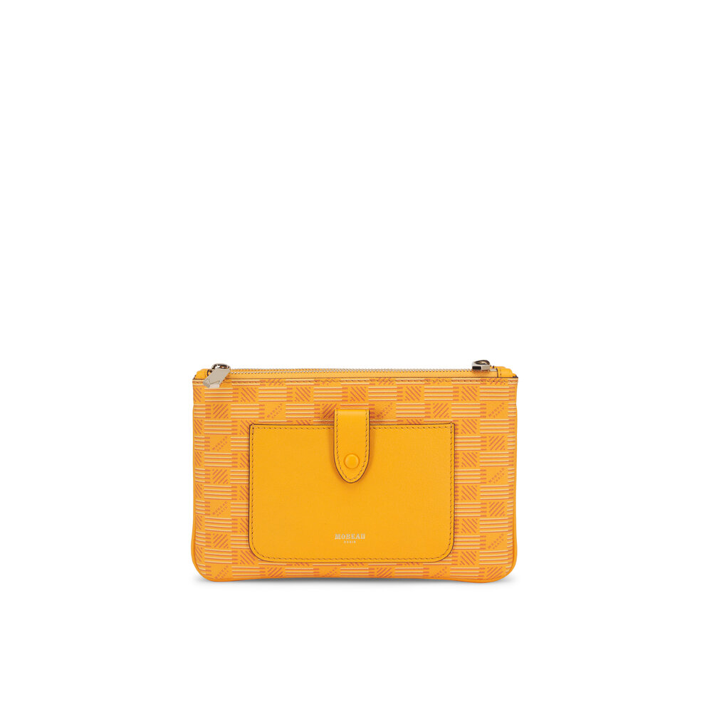 Moreau Paris - Promenade Honey Double Pouch Crossbody Bag display picture 1
