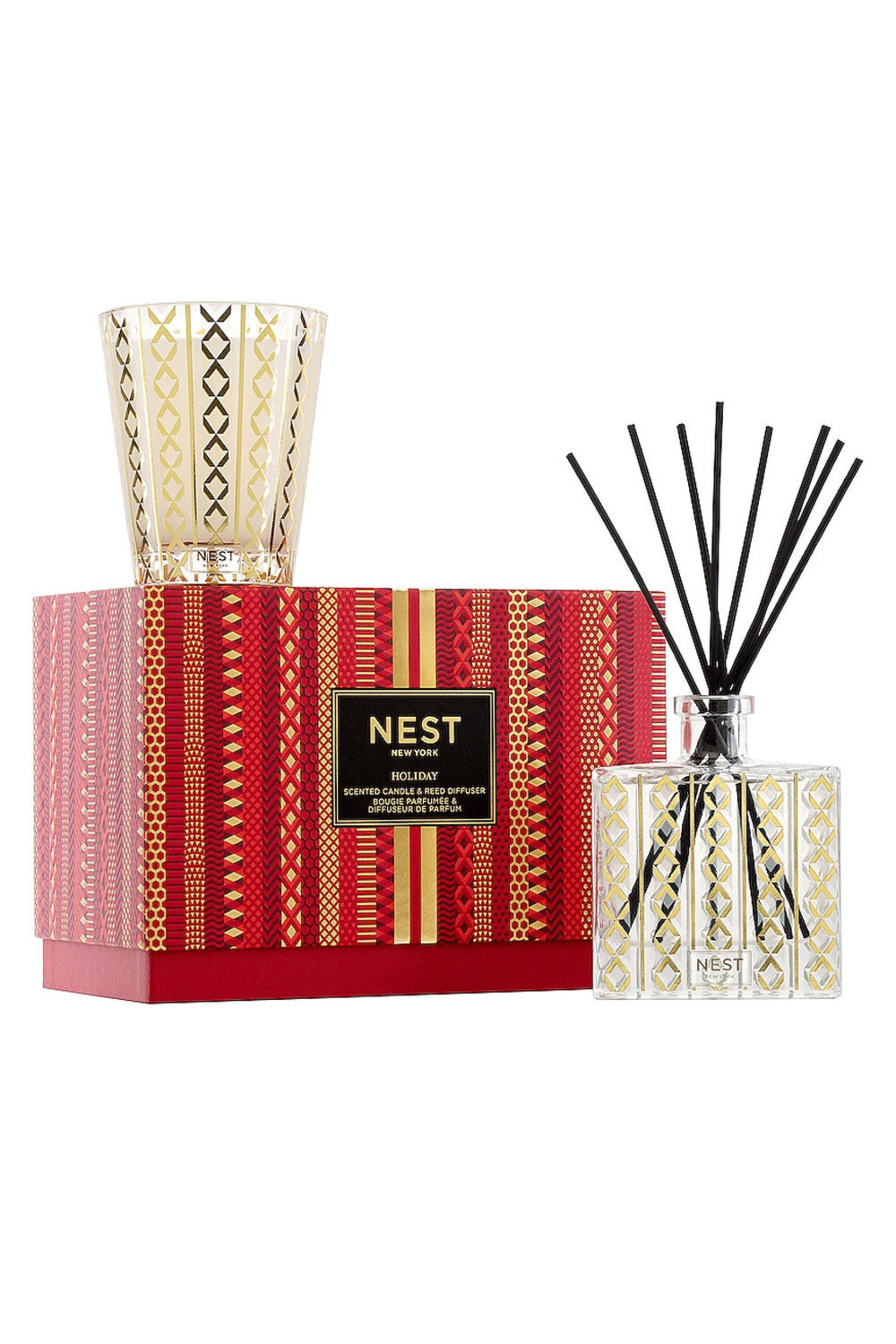 Nest Fragrances - Holiday Diffuser and Candle Set