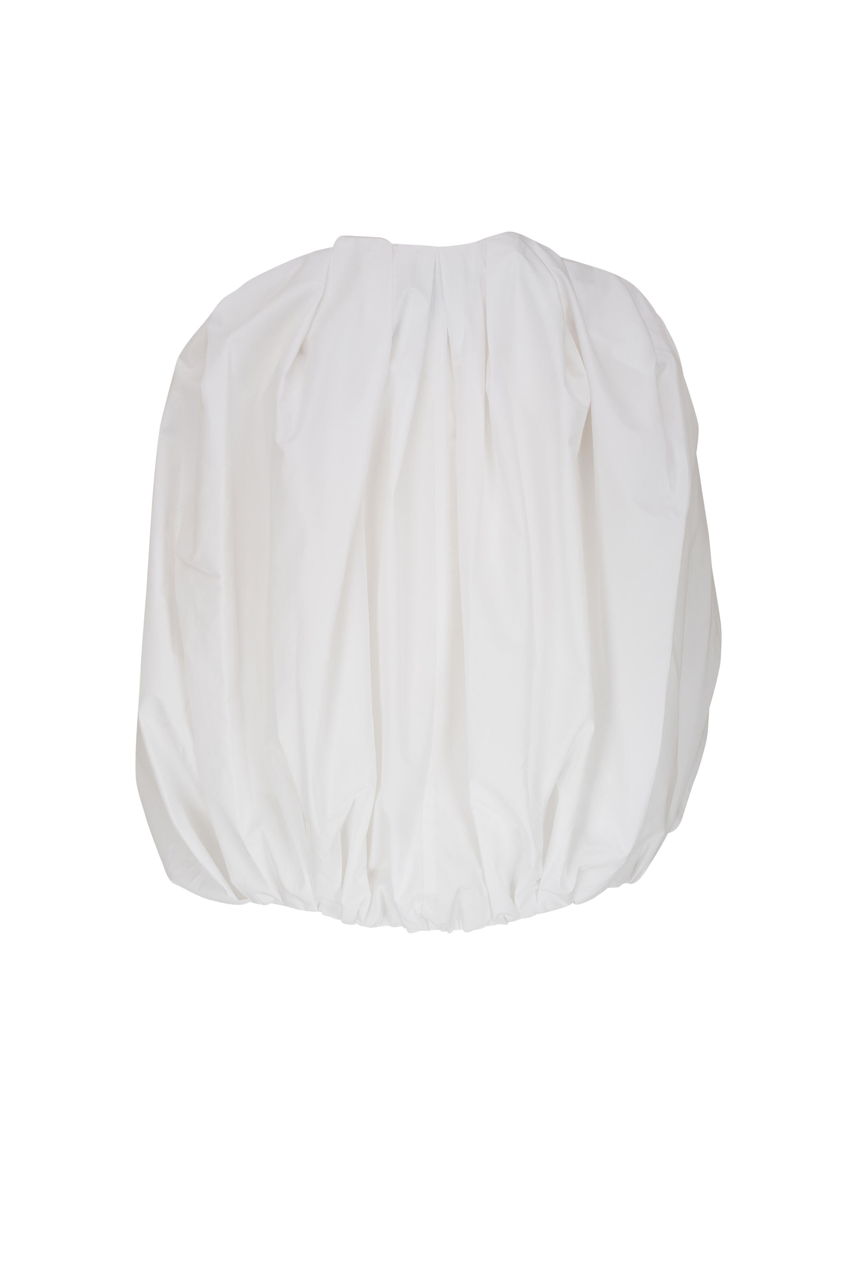 3.1 Phillip Lim - Cocoon White Cotton Drawstring Top