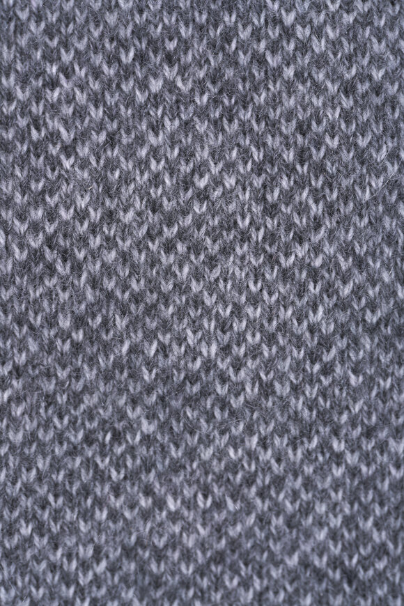 Brunello Cucinelli Gray Cashmere Necktie - view 2