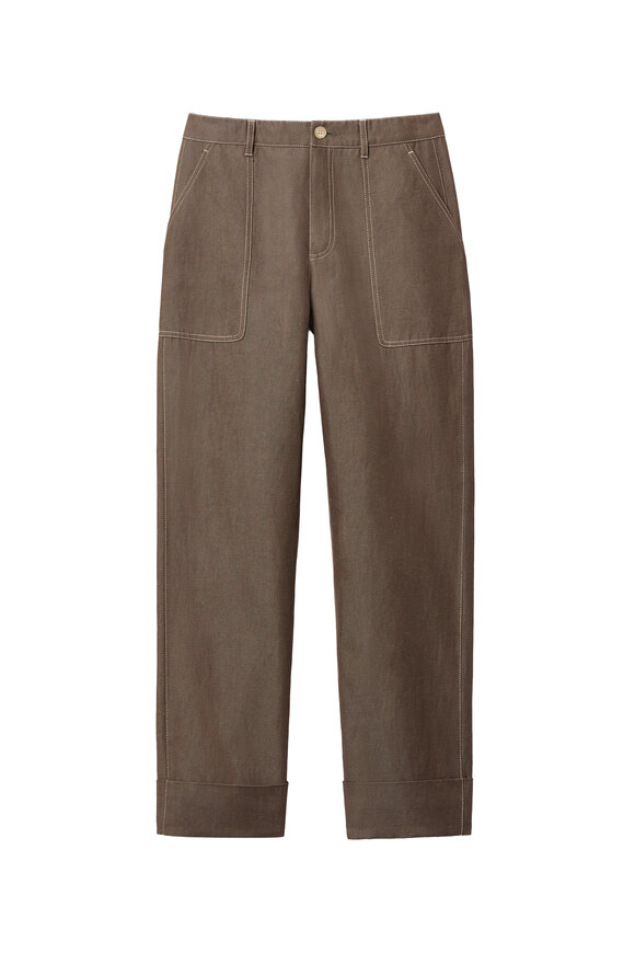 Lafayette 148 New York Root Highline Straight Leg Ankle Pant - view 1