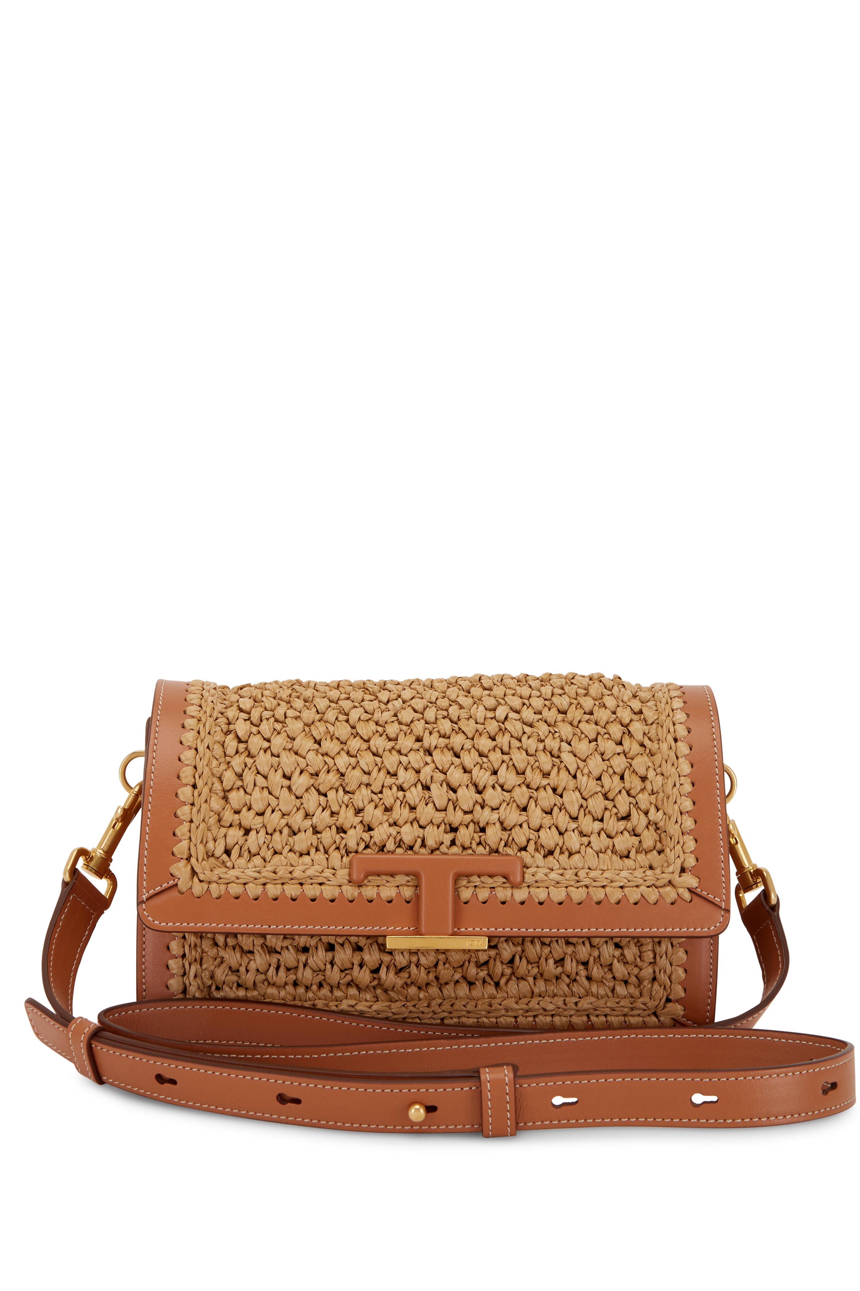 Shoulder Bag Strap - Tan - The Raffia Connection