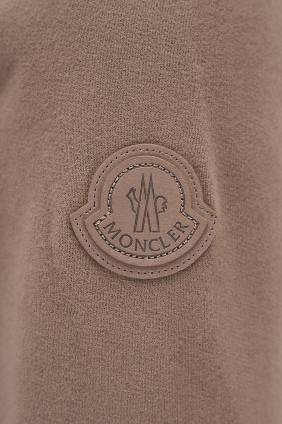 Moncler - Brown Cotton Logo Hoodie