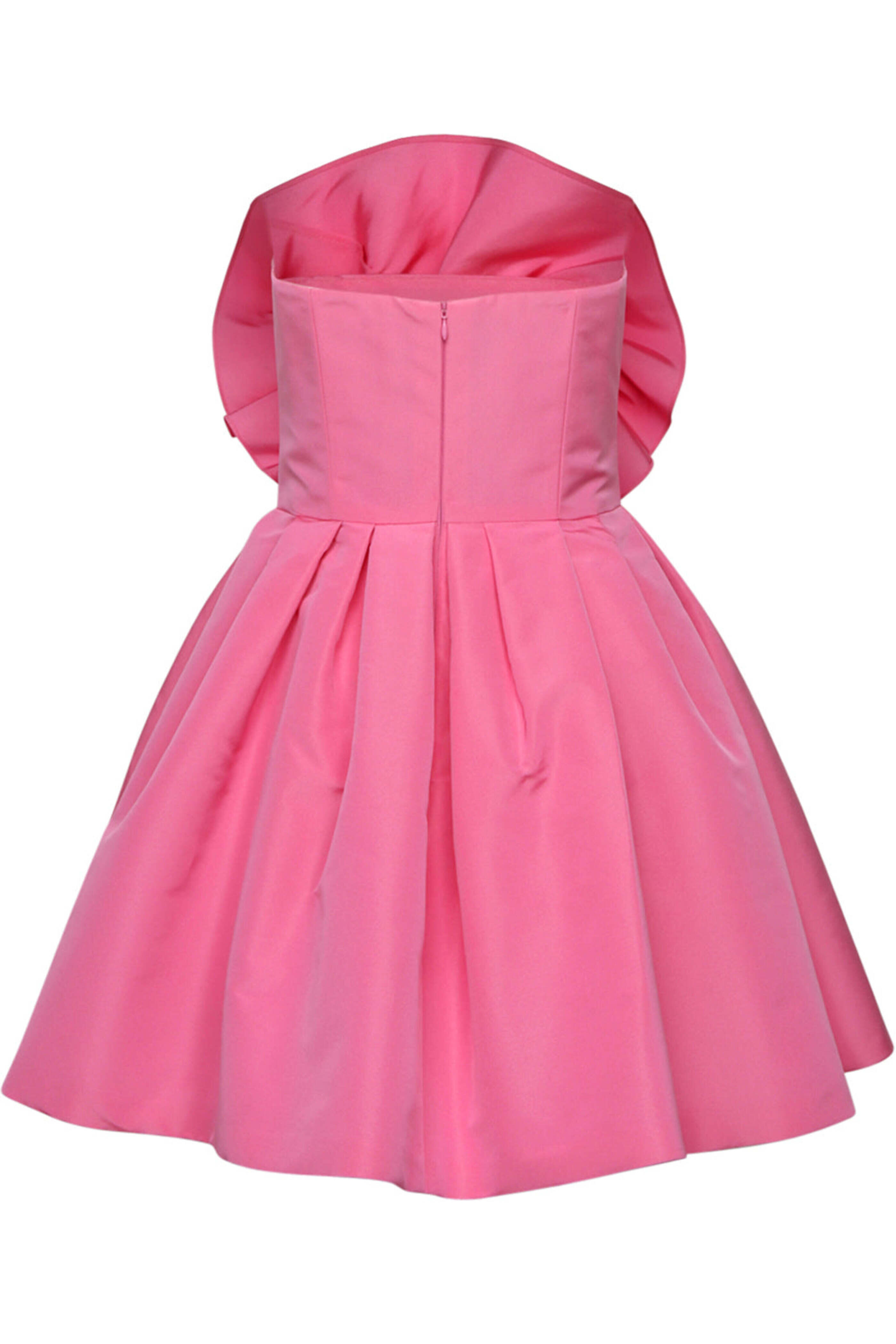 Carolina Herrera - Happy Pink Flower Mini Dress