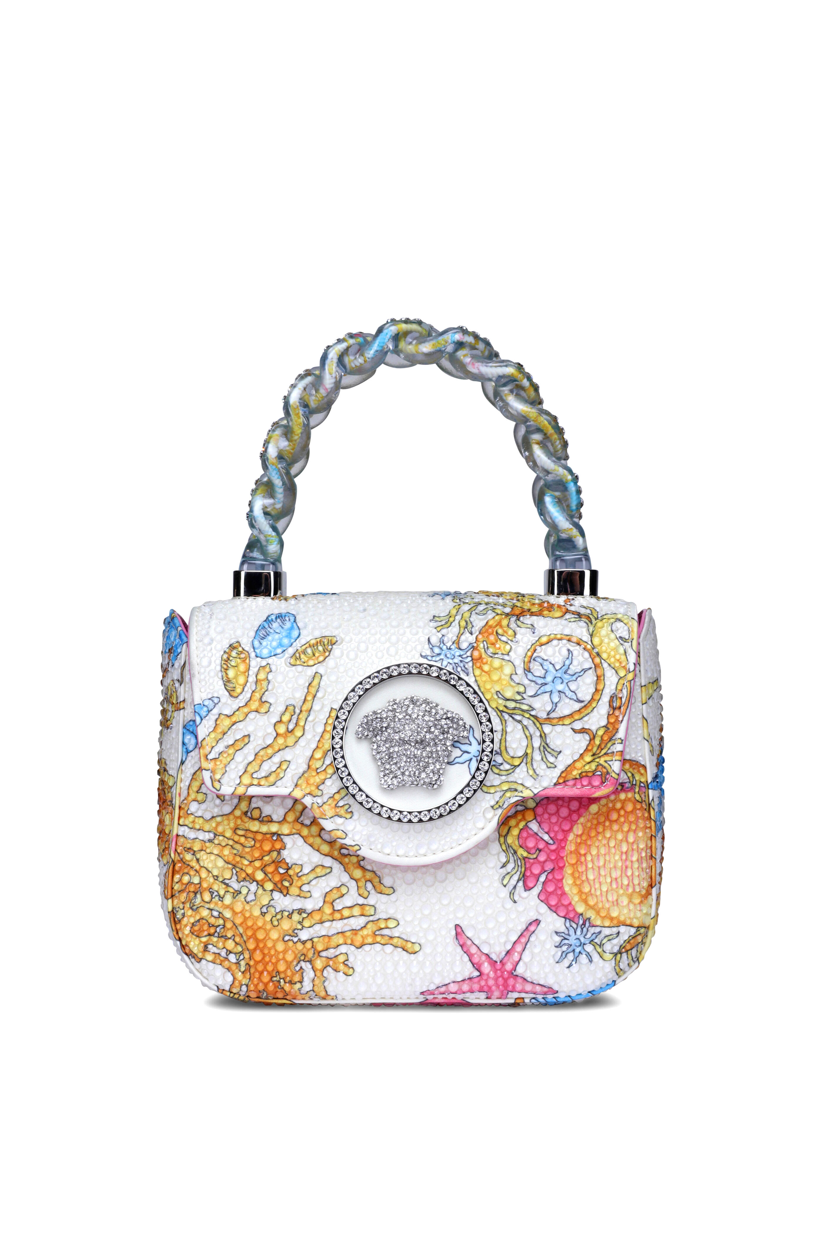 Versace - Mini La Medusa Underwater Barocco Top Handle