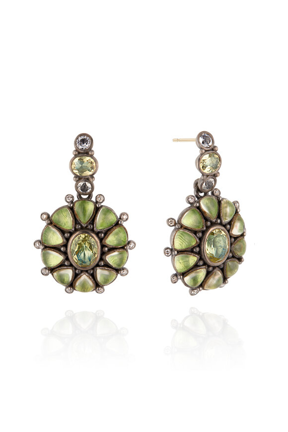 Larkspur & Hawk - Luzia Princesa Cluster Drop Earrings