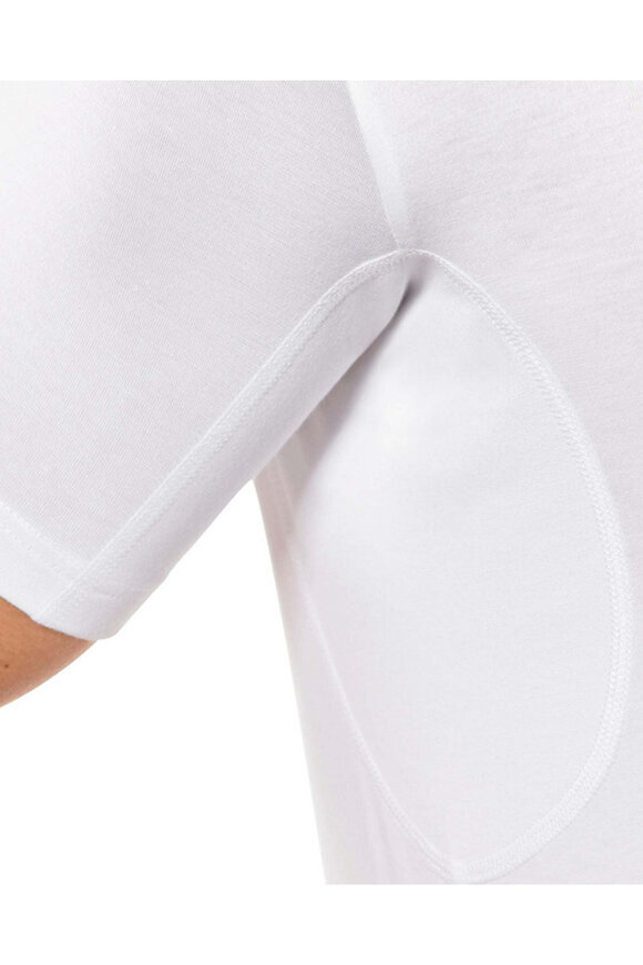 Falke White Outlast V Neck Undershirt - view 4