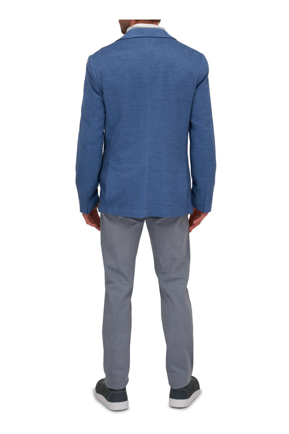 Maurizio Baldassari - Blue Quarter Zip Pullover 