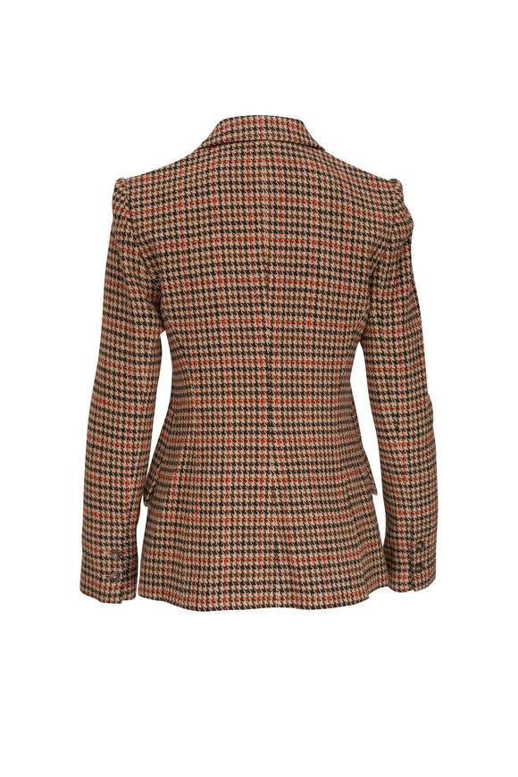 L'Agence - Chamberlain Brown Herringbone Jacket