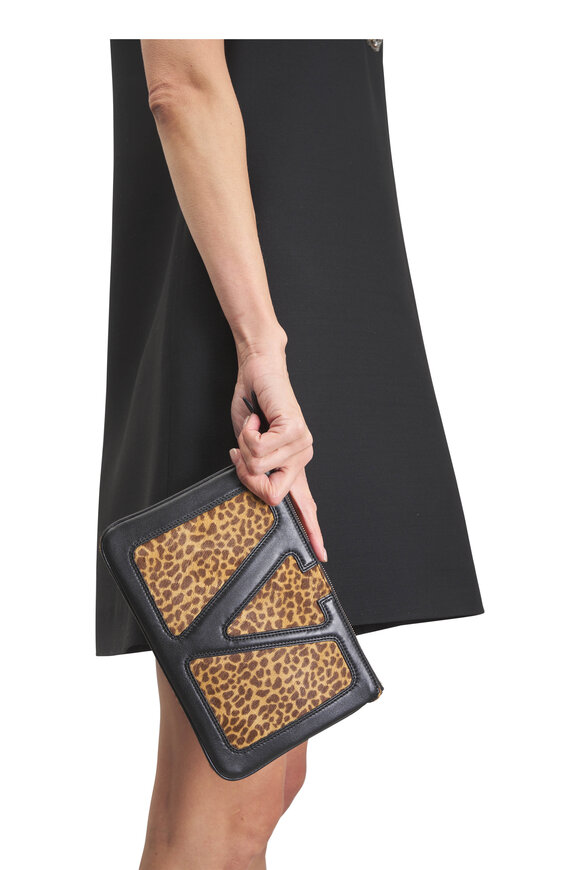 Valentino Garavani Viva Superstar Animal Print Pouch - view 2