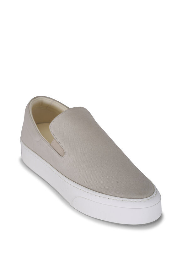 The Row MH Latte & Ivory Slip On Sneaker