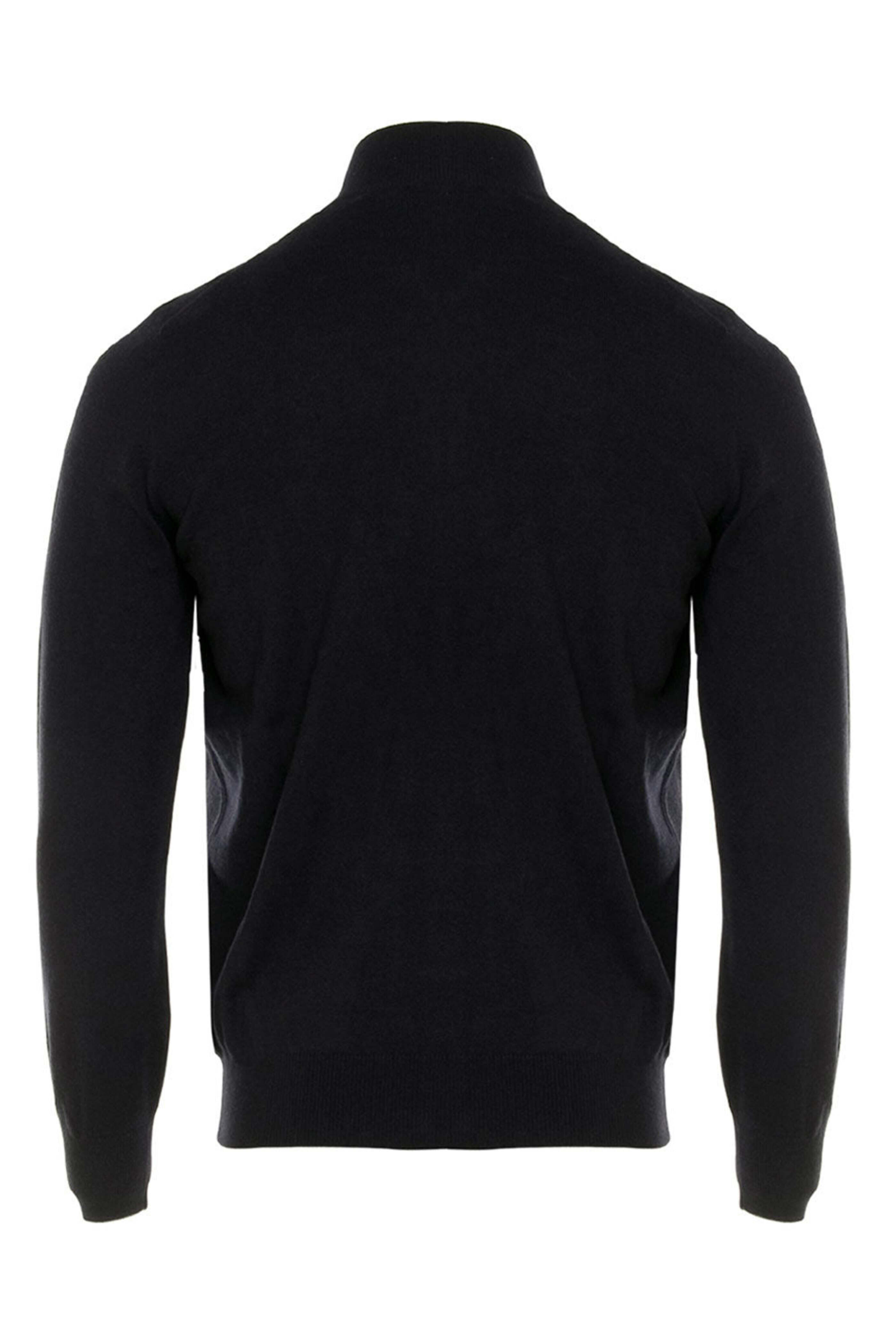 Brunello Cucinelli - Black Cashmere Full Zip Sweater