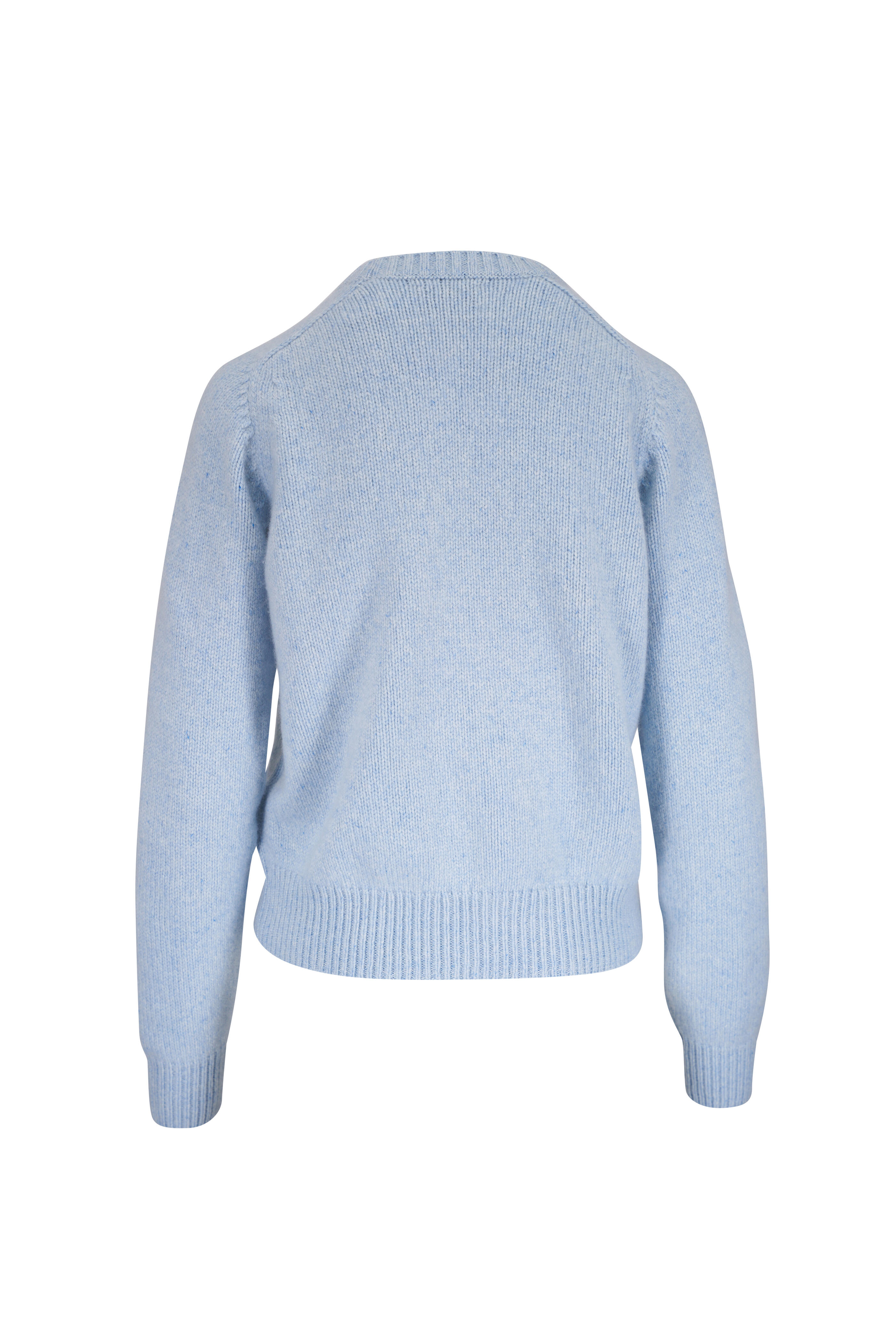 Khaite - Nera Atmosphere Crewneck Cashmere Sweater