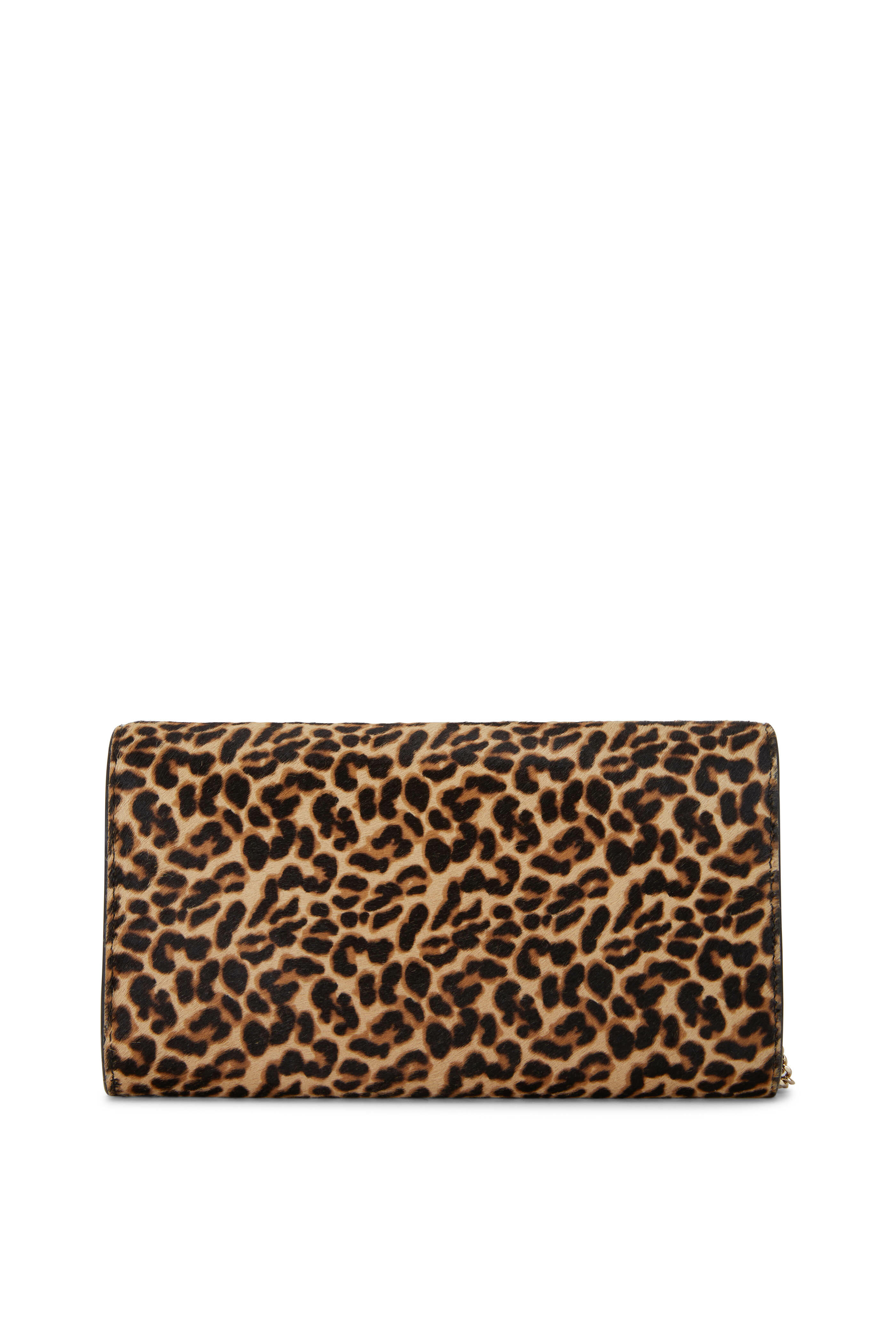 Jimmy Choo - Elish Cheetah Print Pony Hair Clutch