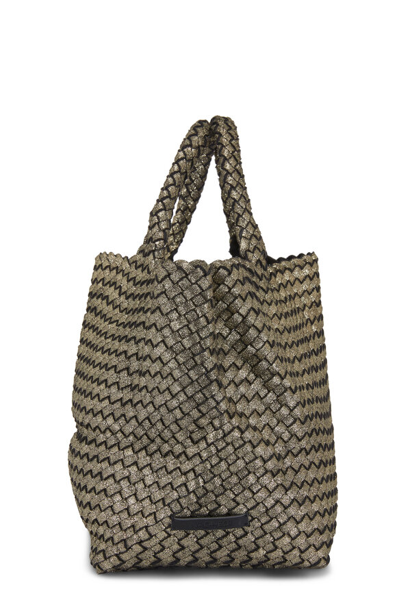 Naghedi - St. Barth's Etoile Metallic Medium Tote Bag