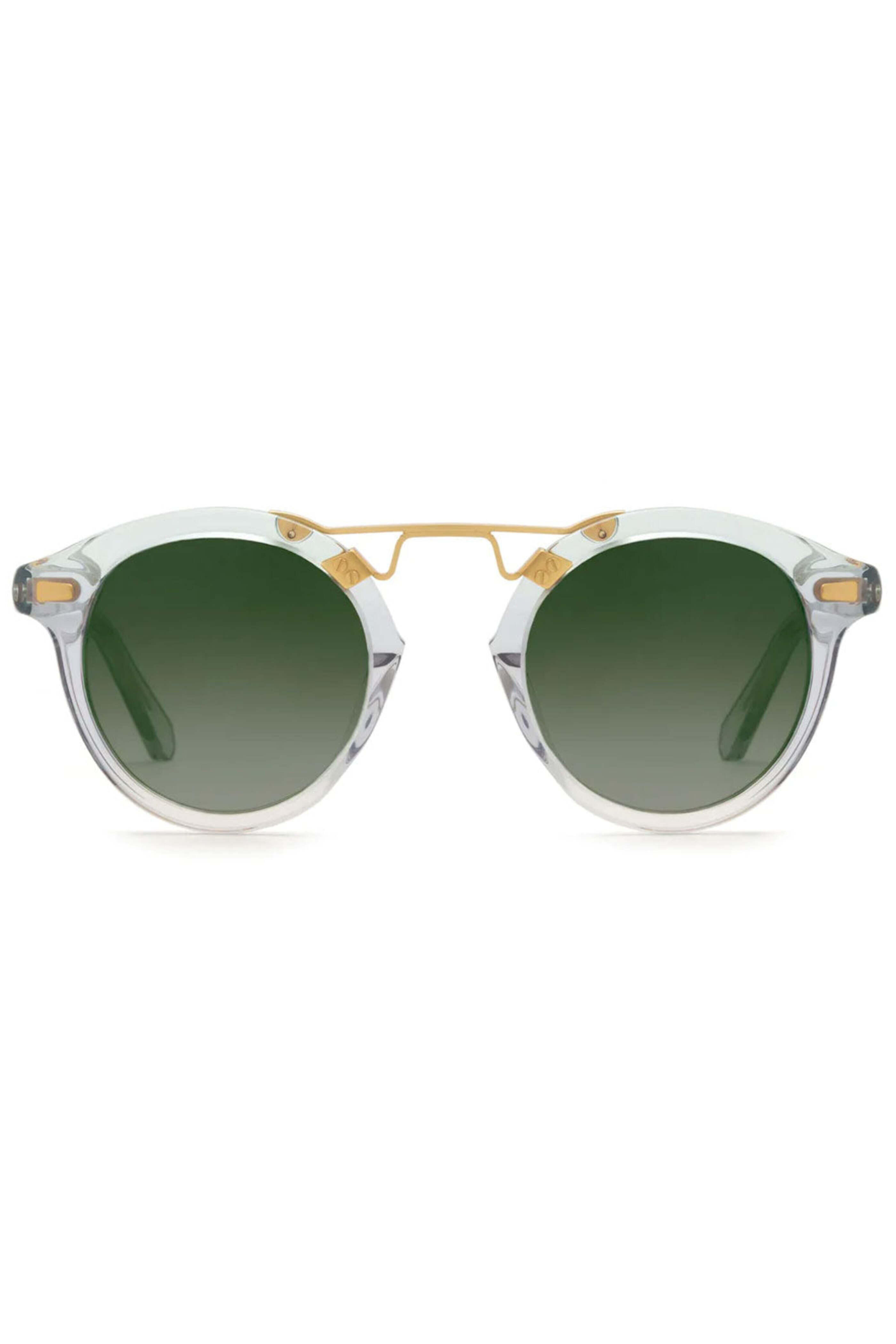 Krewe - STL II Sunglasses in Lagoon 24K Mirrored