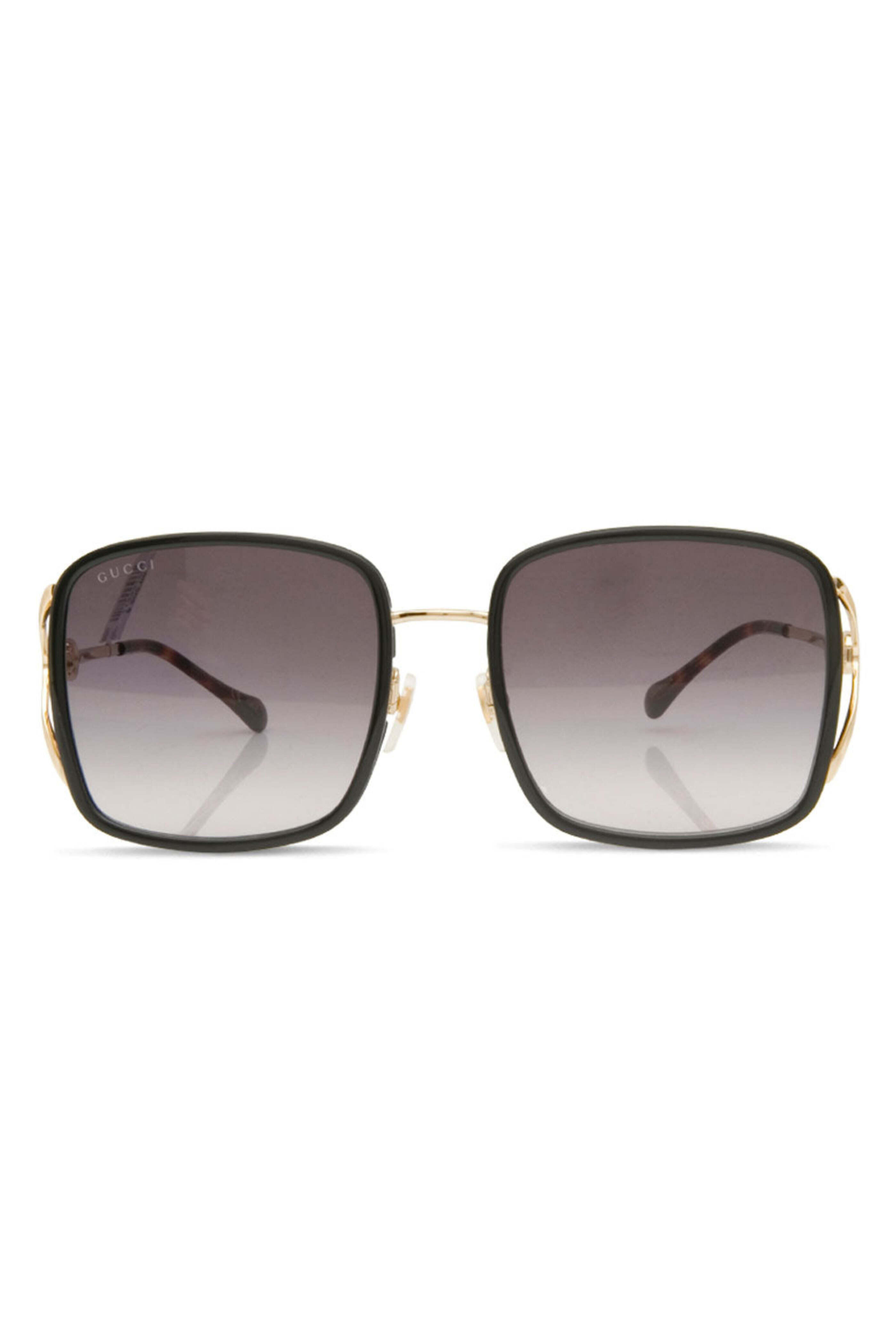 Gucci Sunglasses/safilo - Black Gradient Circular Lense Sunglasses
