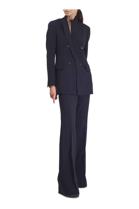 Akris Farrah Navy Bootcut Pant - view 2