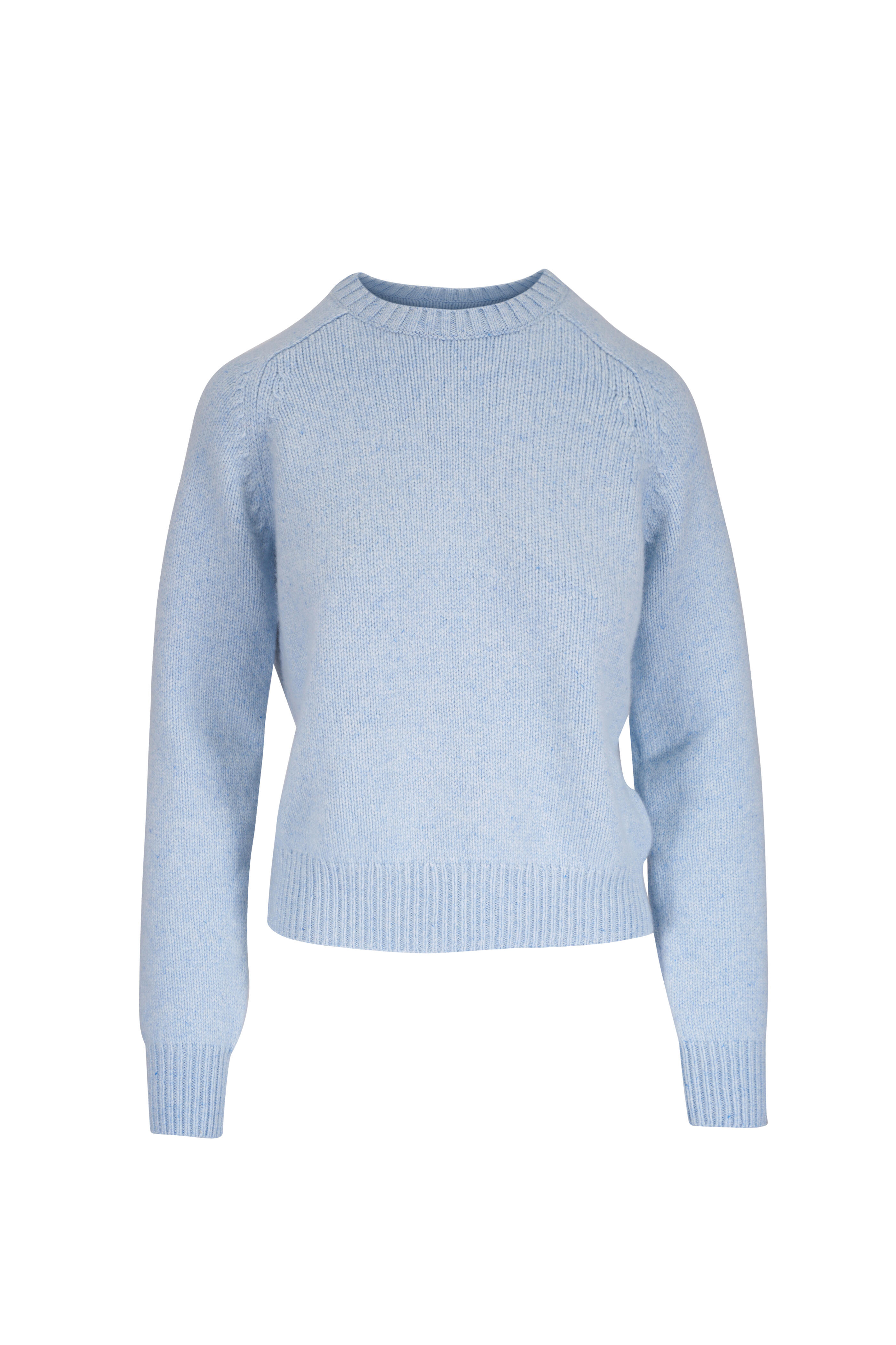 Khaite - Nera Atmosphere Crewneck Cashmere Sweater