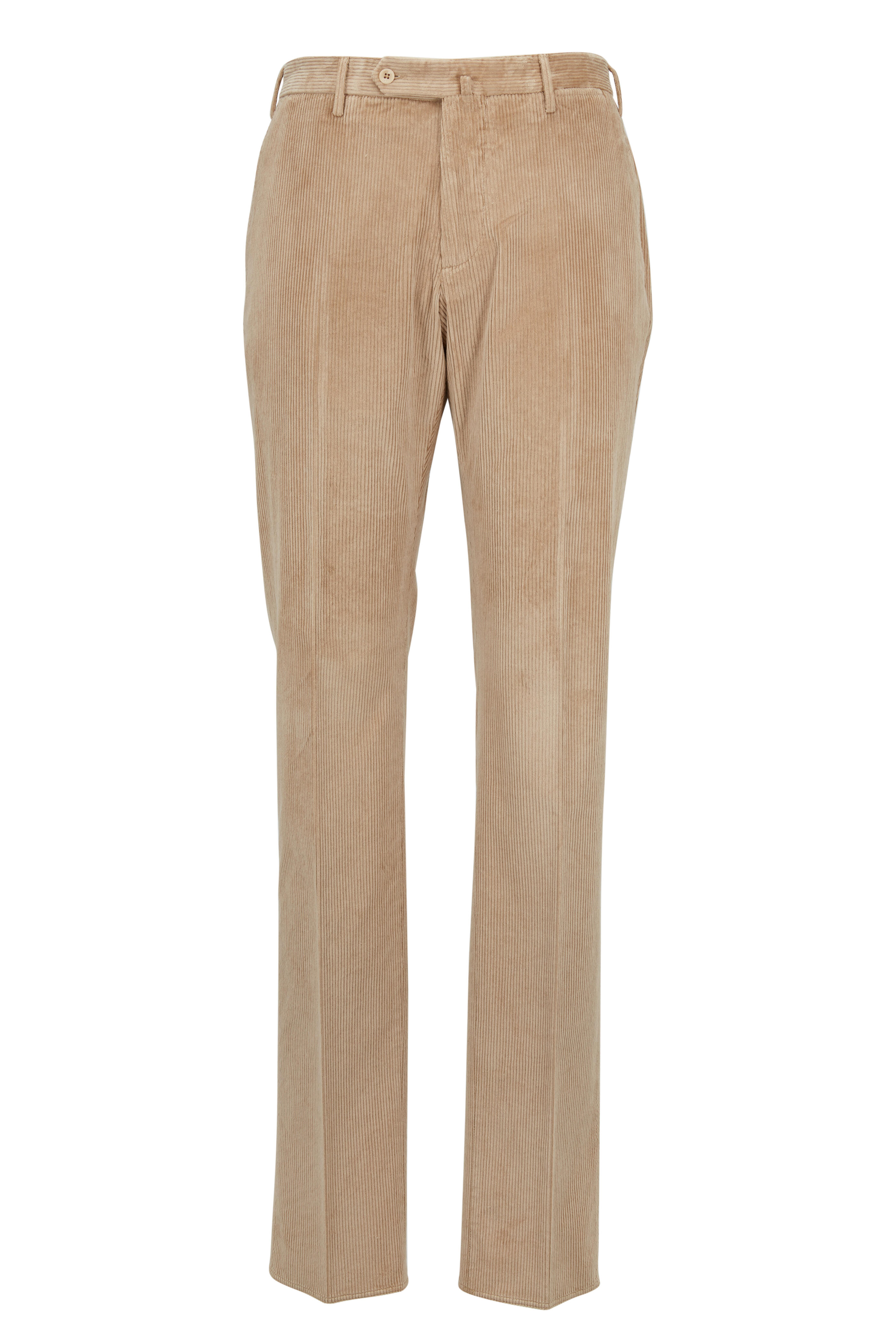 Incotex - Benn Beige Corduroy Pants | Mitchell Stores