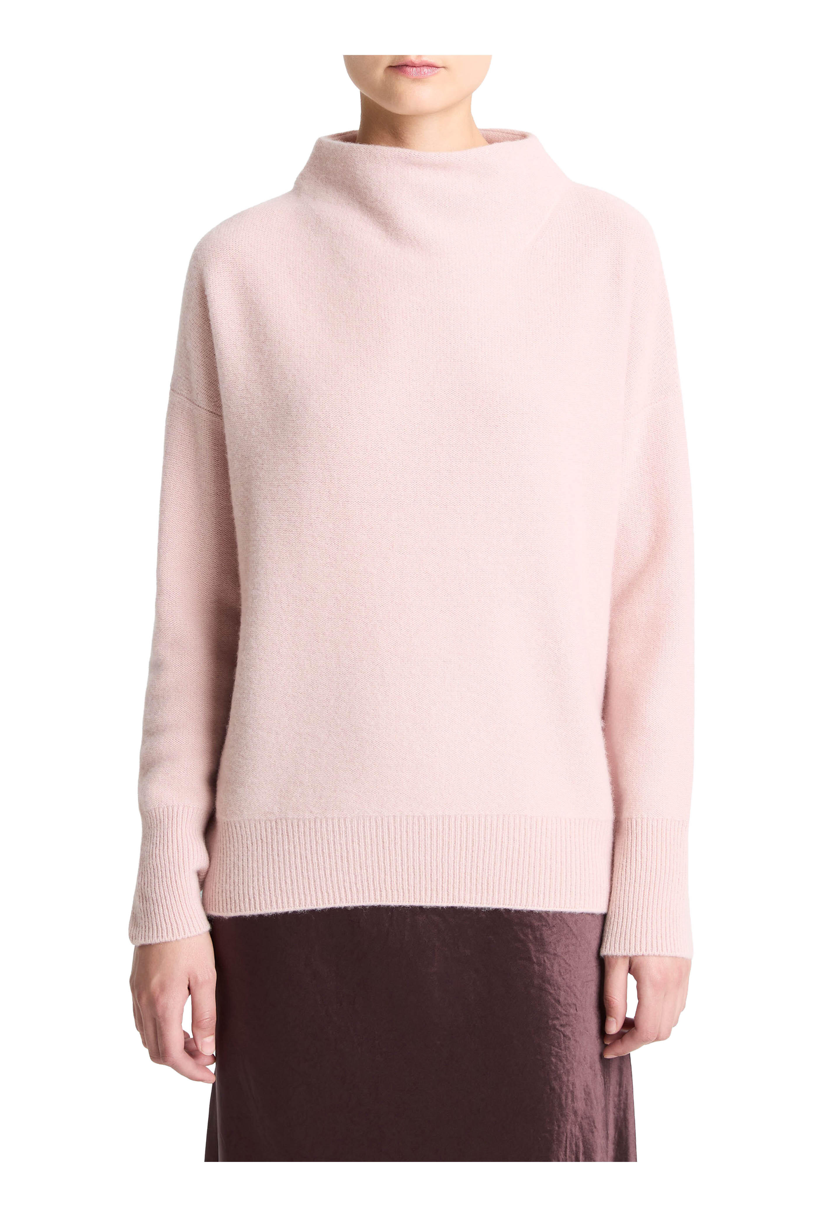 Vince - Balletto Plush Cashmere Funnel Neck Sweater