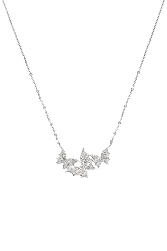 Stephen Webster - 18K White Gold Diamond Necklace