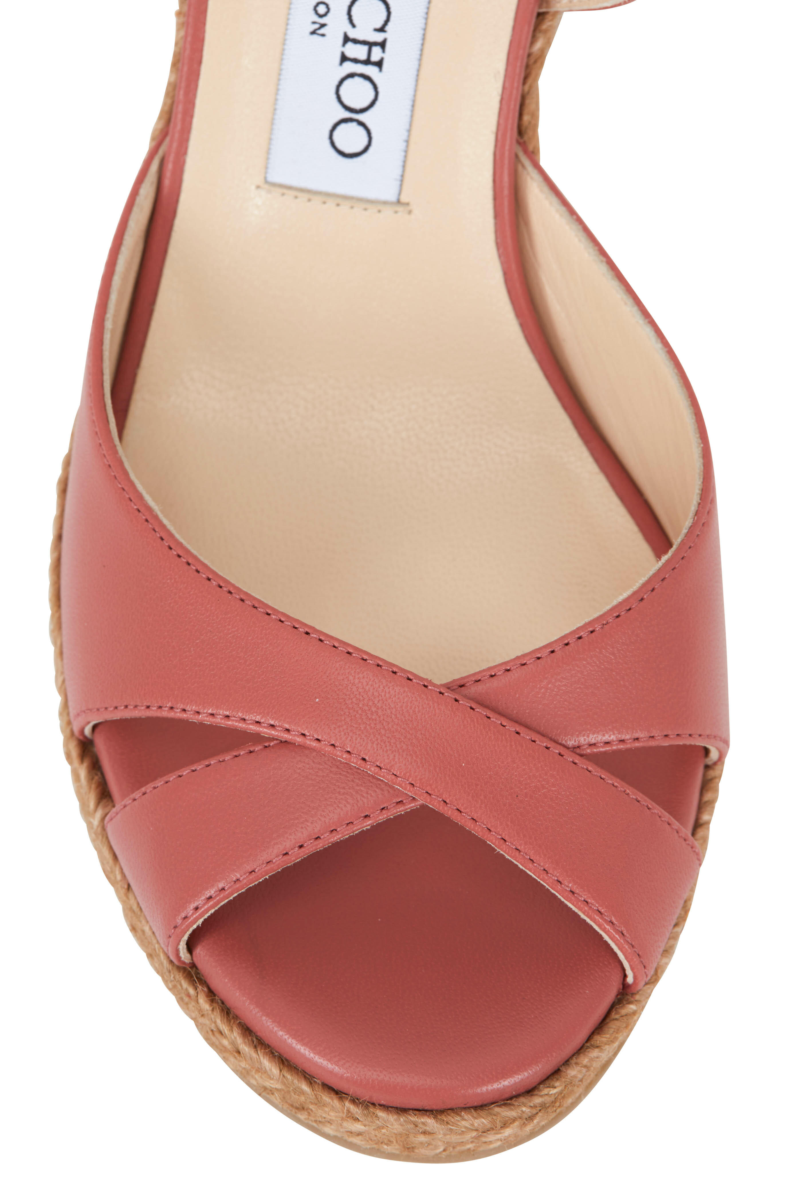 Alanah espadrille wedge hot sale sandal jimmy choo