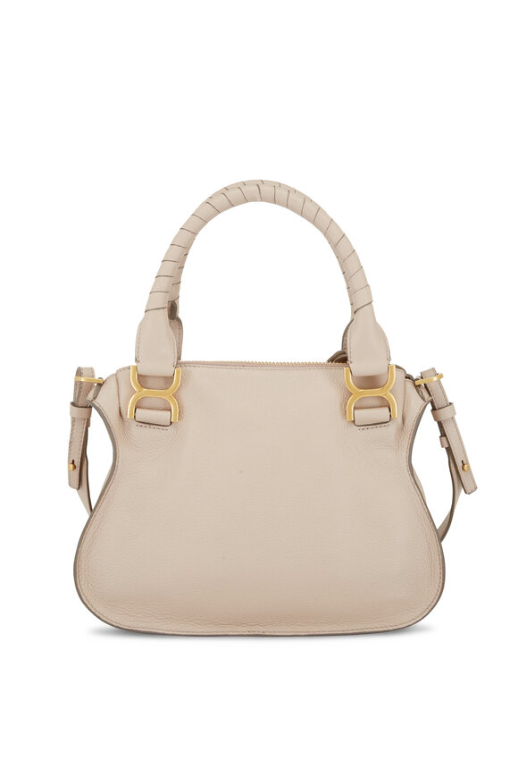 Chloé - Marcie Nomad Beige Medium Double Carry Bag