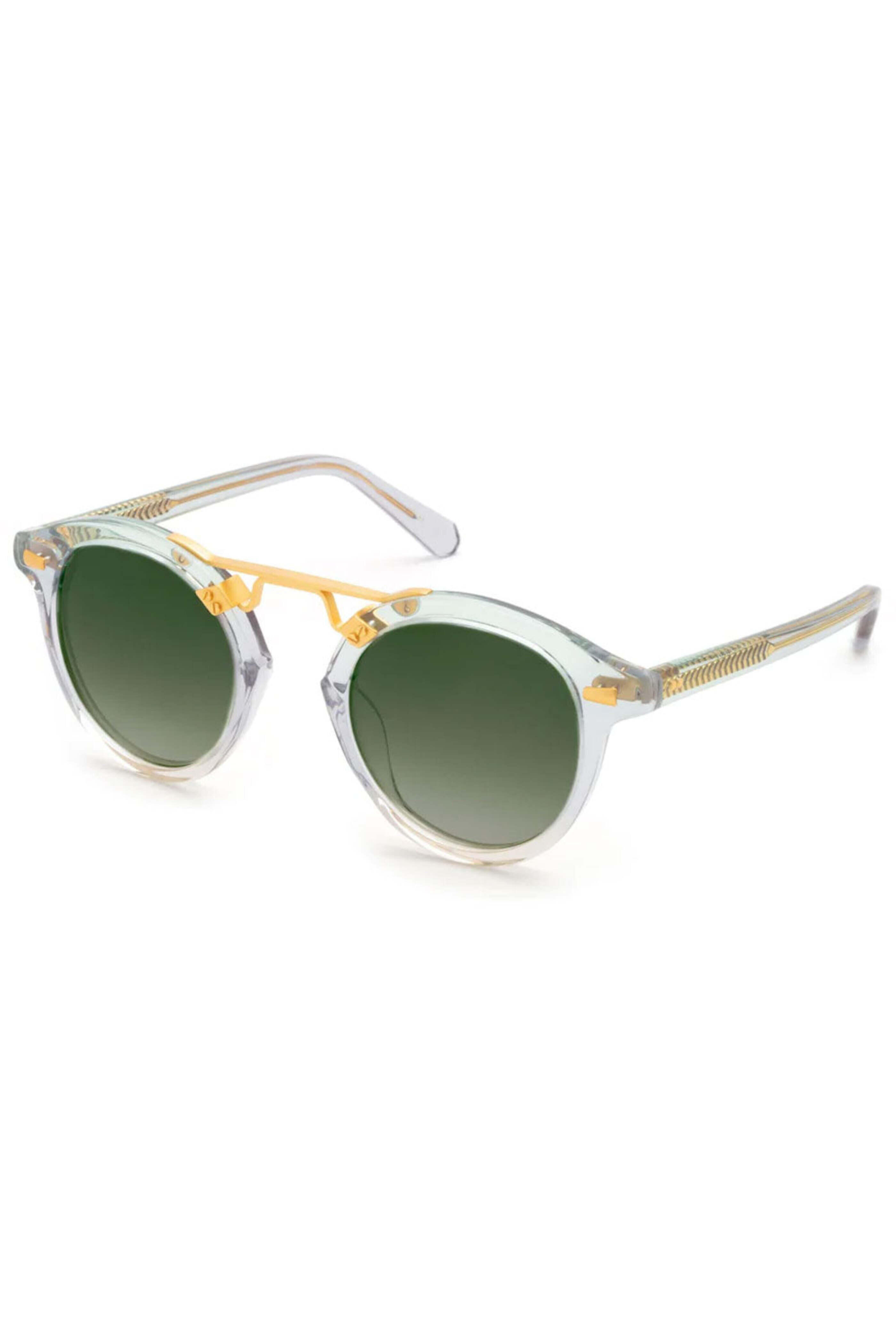 Krewe - STL II Sunglasses in Lagoon 24K Mirrored
