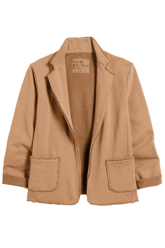 Frank & Eileen Camel Dublin Knit Blazer